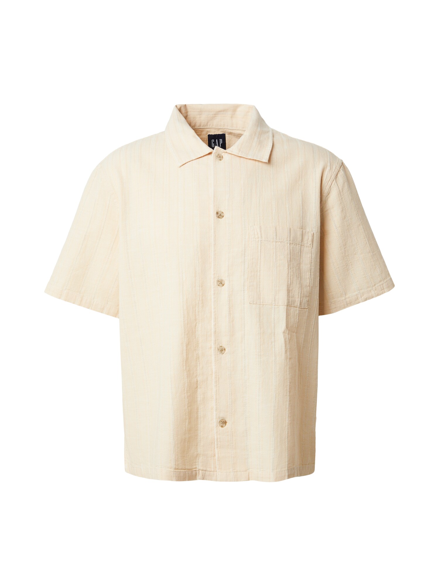 GAP Srajca  pastelno rumena / off-bela
