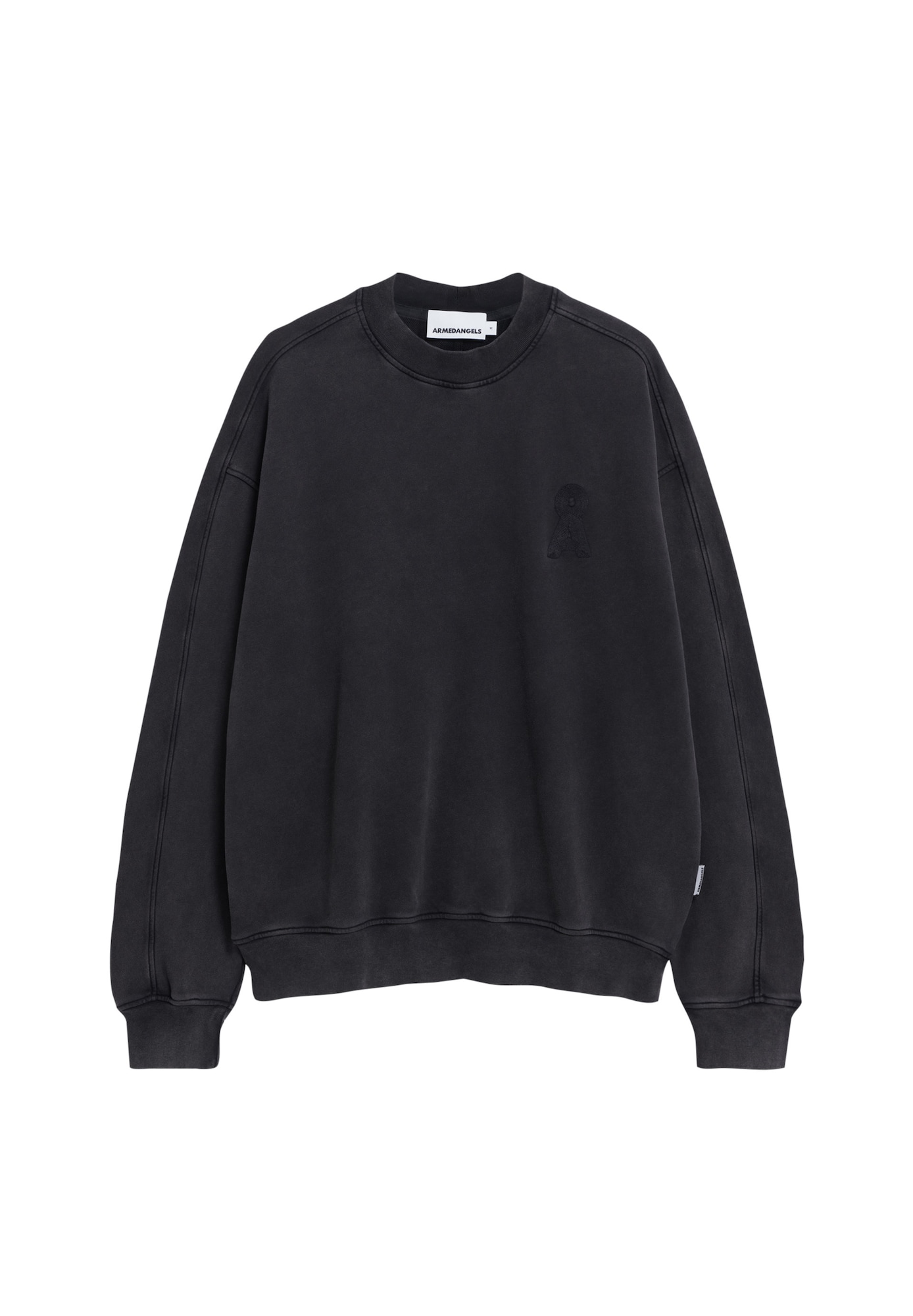 Thumbnail - ARMEDANGELS Sweatjacke EMAAL CREWNECK GMT DYE (GOTS)