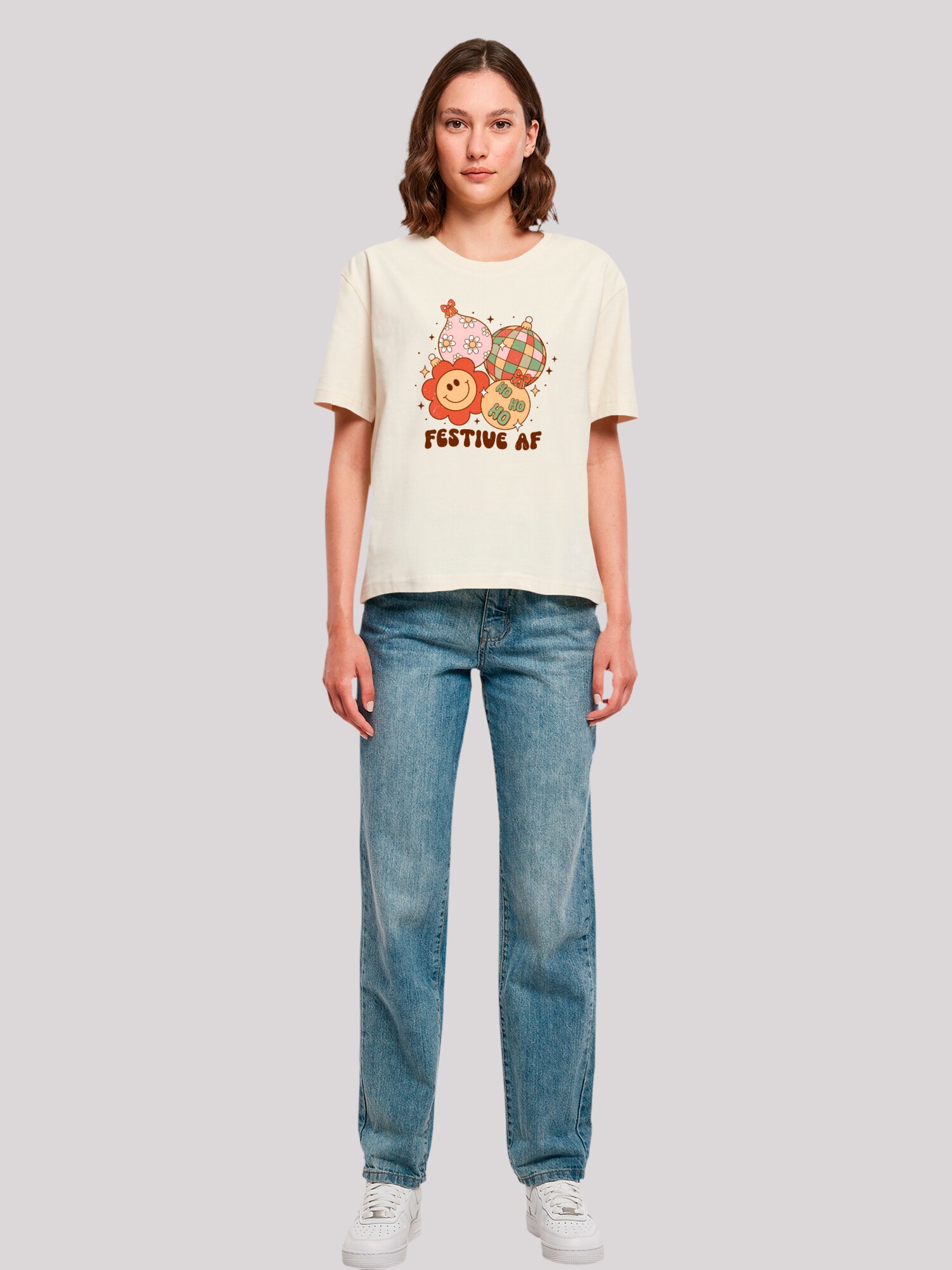 Thumbnail - F4NT4STIC Shirt Festive AF Christmas Tree Balls