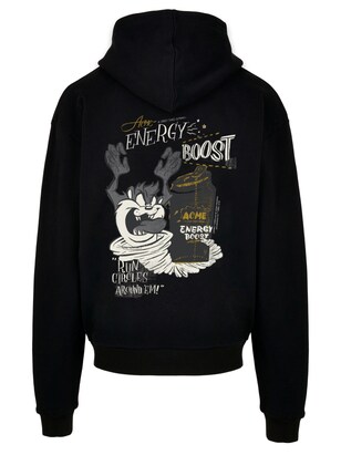 F4NT4STIC Trui ‘Looney Tunes Taz Energy Boost’ Bruin / Grijs / Gemengde kleuren / Offwhite