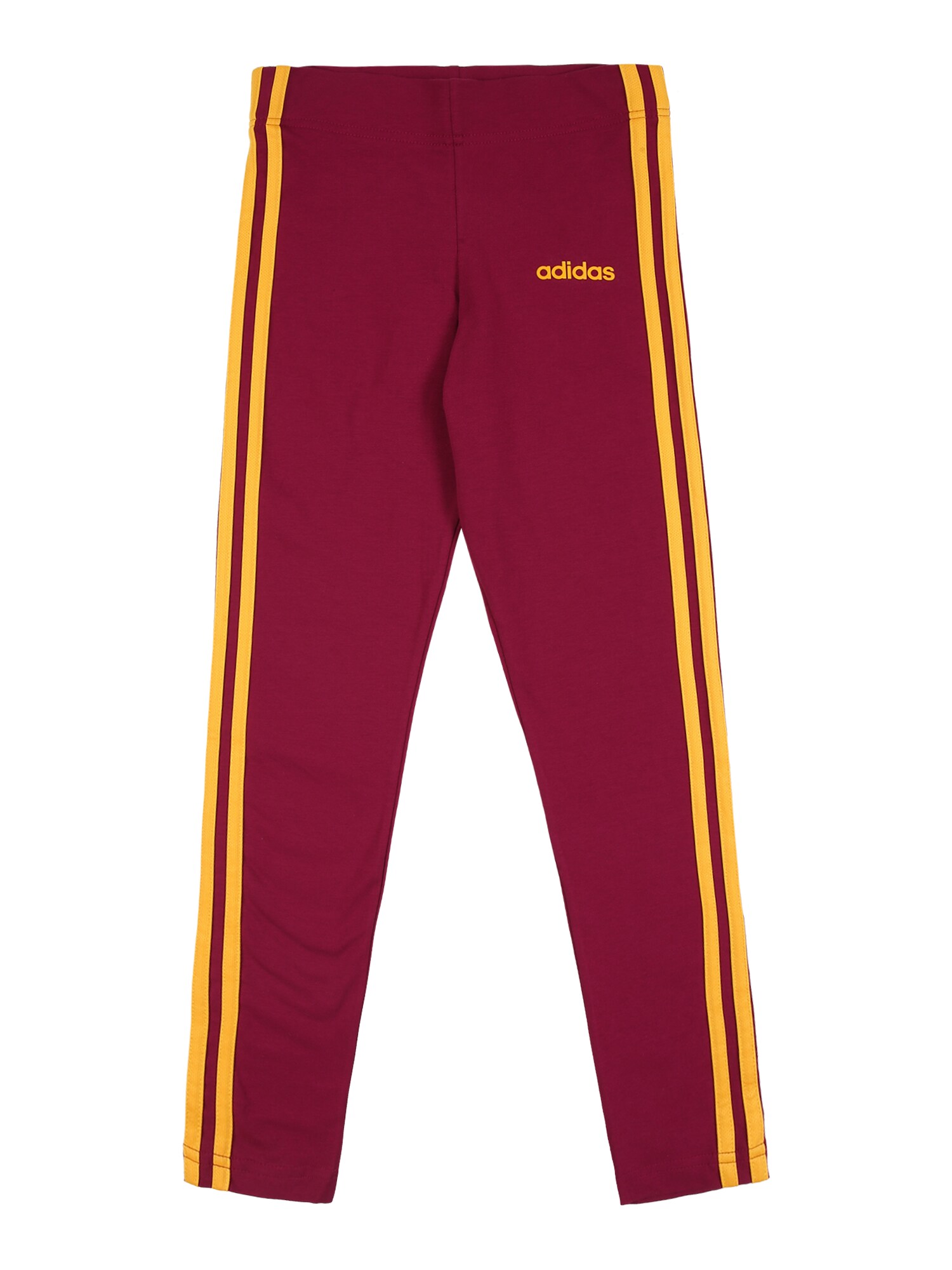 ADIDAS PERFORMANCE Sportinės kelnės  uogų spalva / geltona