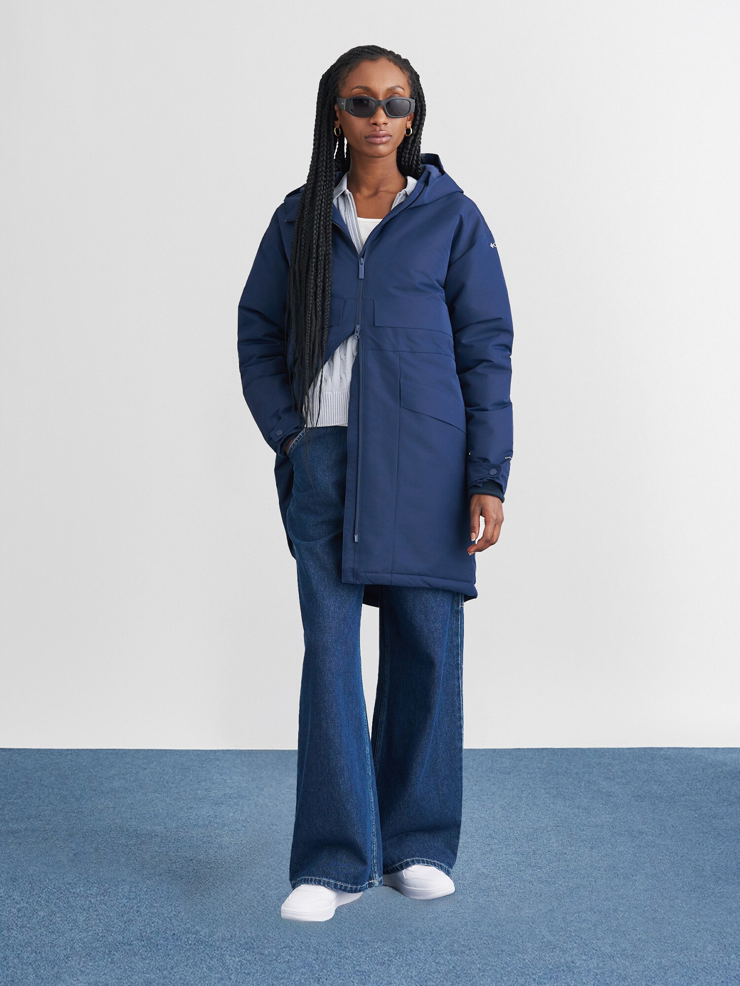 COLUMBIA Chaqueta de montaña 'Juniper Ridge III'  navy – imagen 3