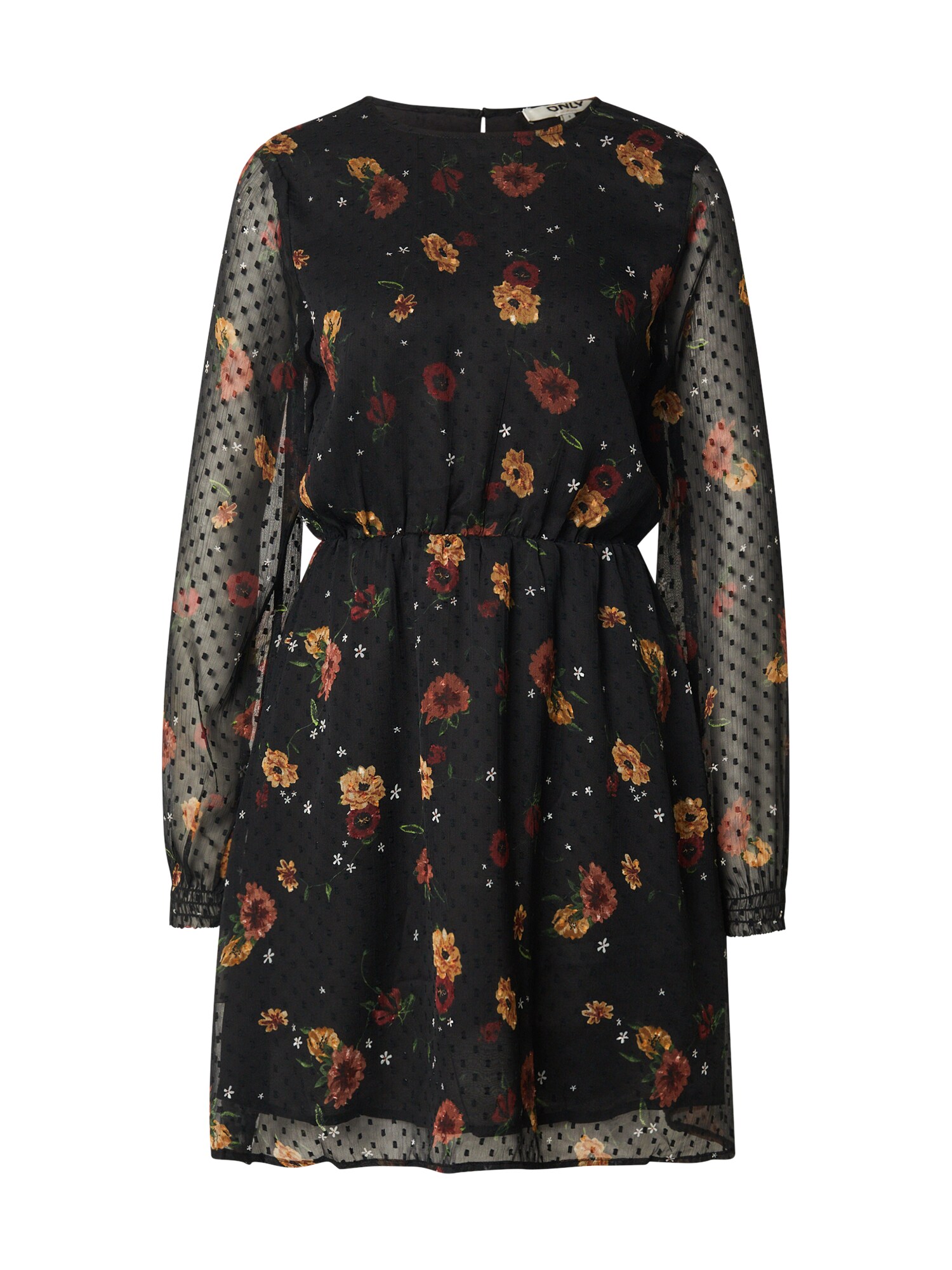 ONLY Rochie ONLELLI  galben miere / oliv / roșu cireș / negru