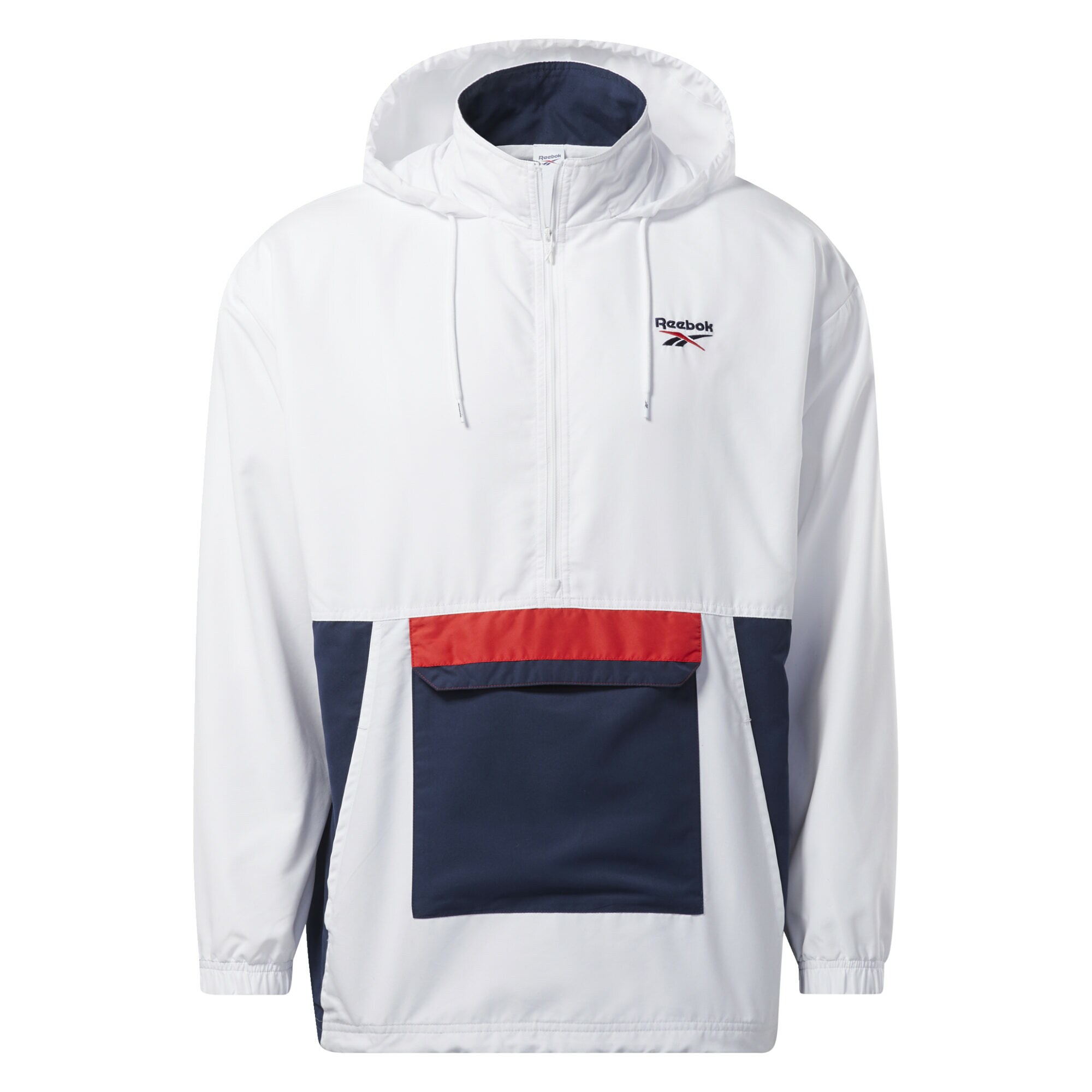 Reebok Classic Demisezoninė striukė  raudona / balkšva / tamsiai mėlyna