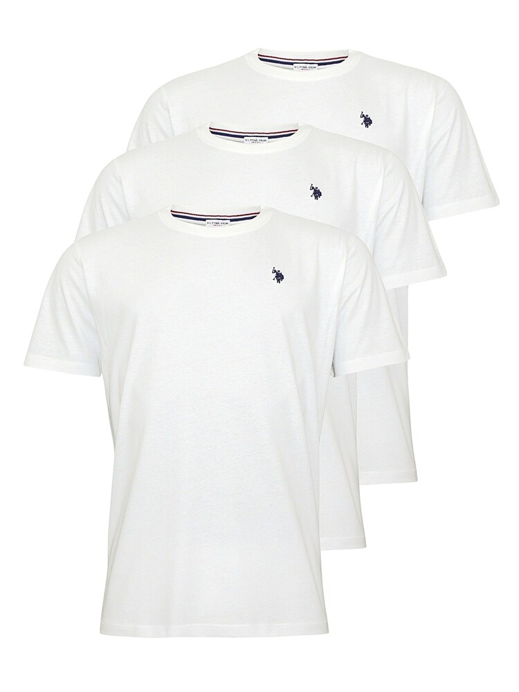 U.S. POLO ASSN. T-Shirt Herren Größe XXL schwarz / weiß