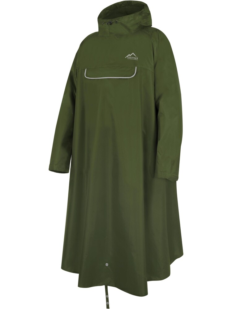 normani Regenponcho 'Quibdó' Damen Größe XL/XXL oliv