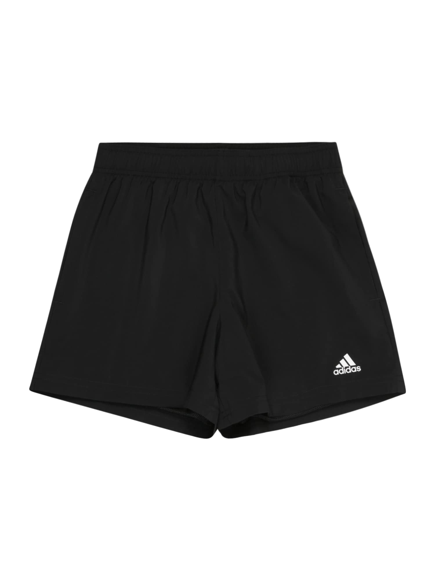 ADIDAS SPORTSWEAR Sportinės kelnės 'Essentials Small Logo Chelsea' juoda / balta