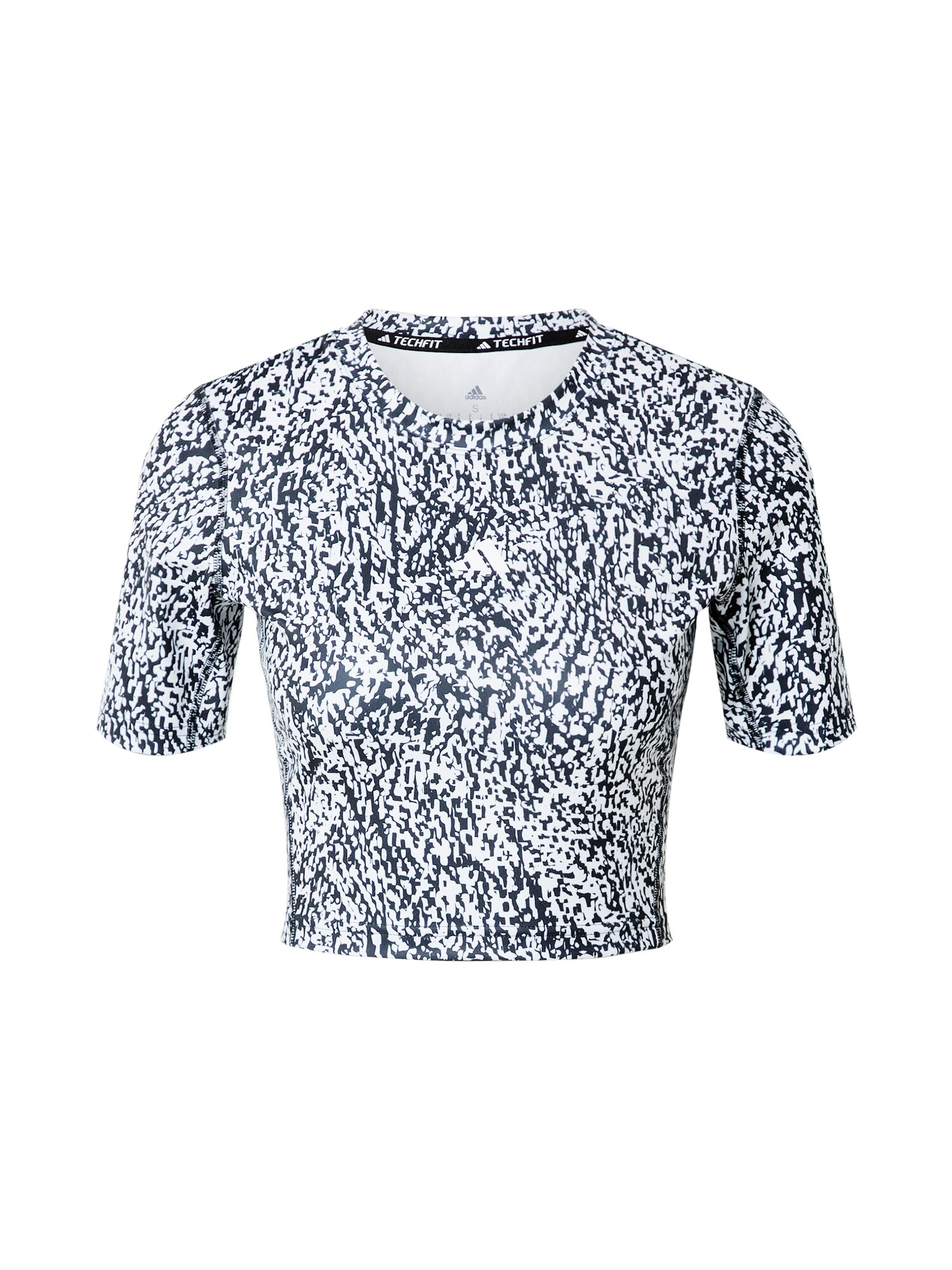 ADIDAS SPORTSWEAR Funkcionalna majica  črna / bela