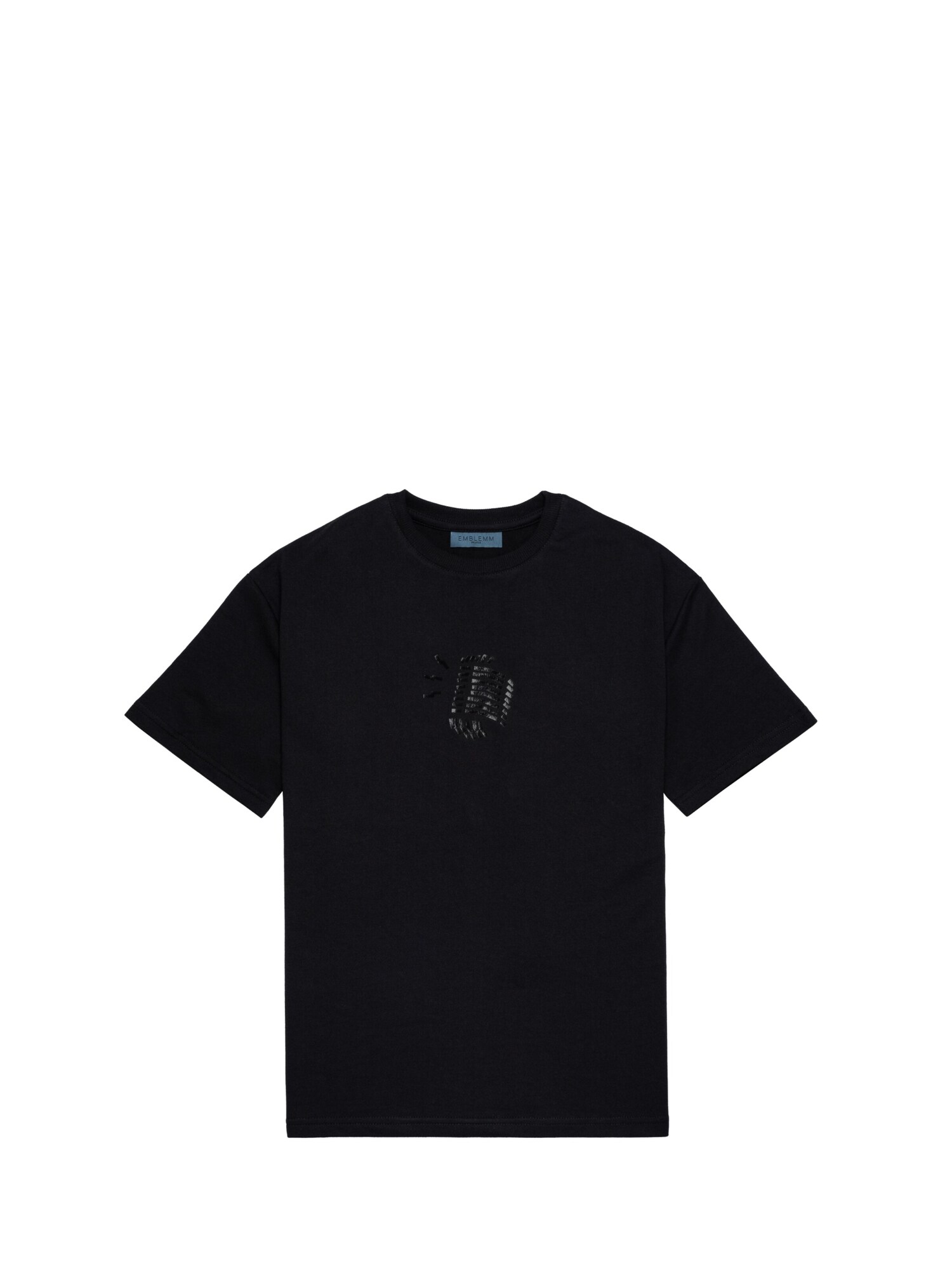 EMBLEMM Camiseta 'The Mic Tape'  negro