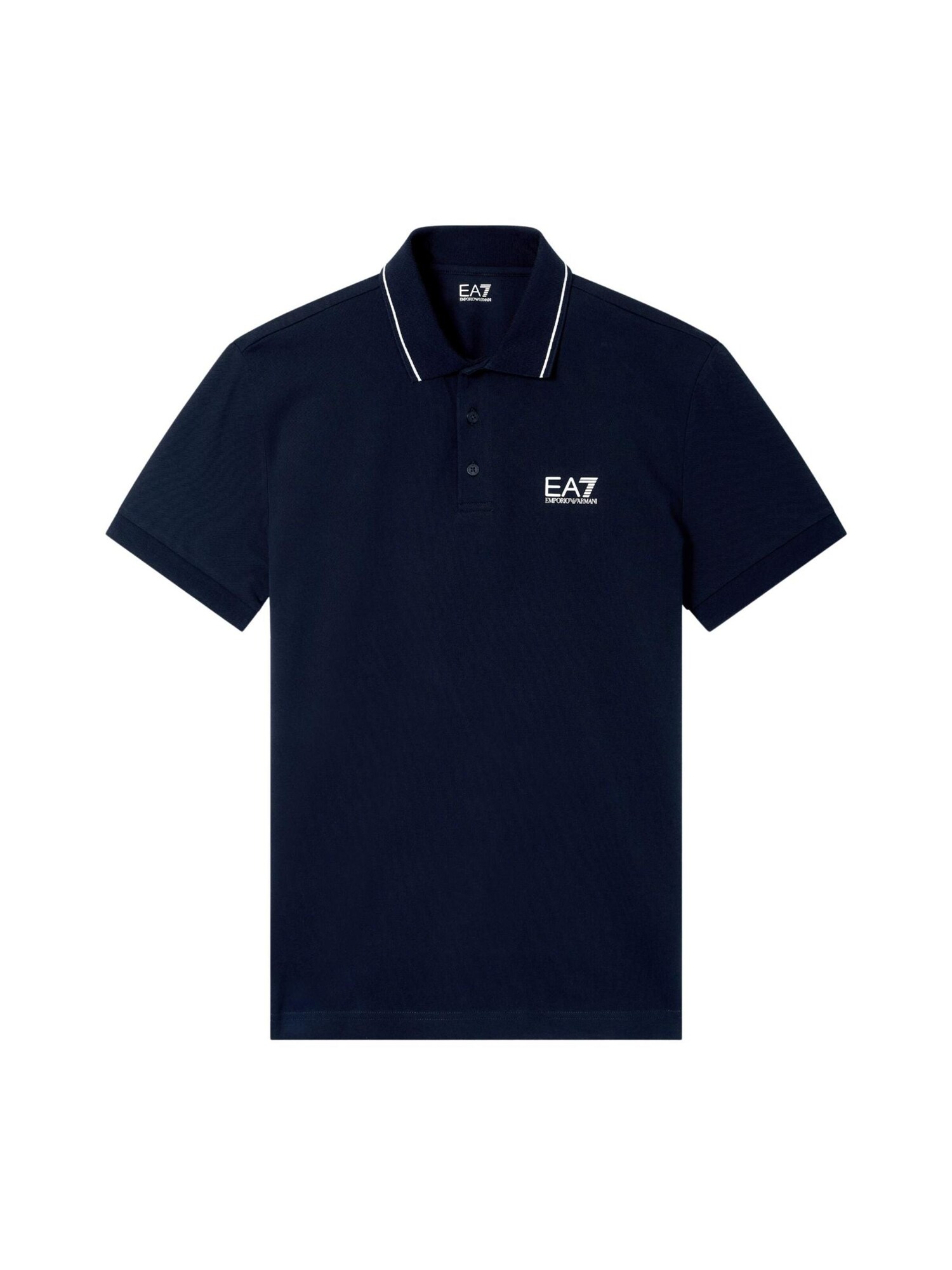EA7 Emporio Armani Camiseta 'Core Identity'  navy / blanco