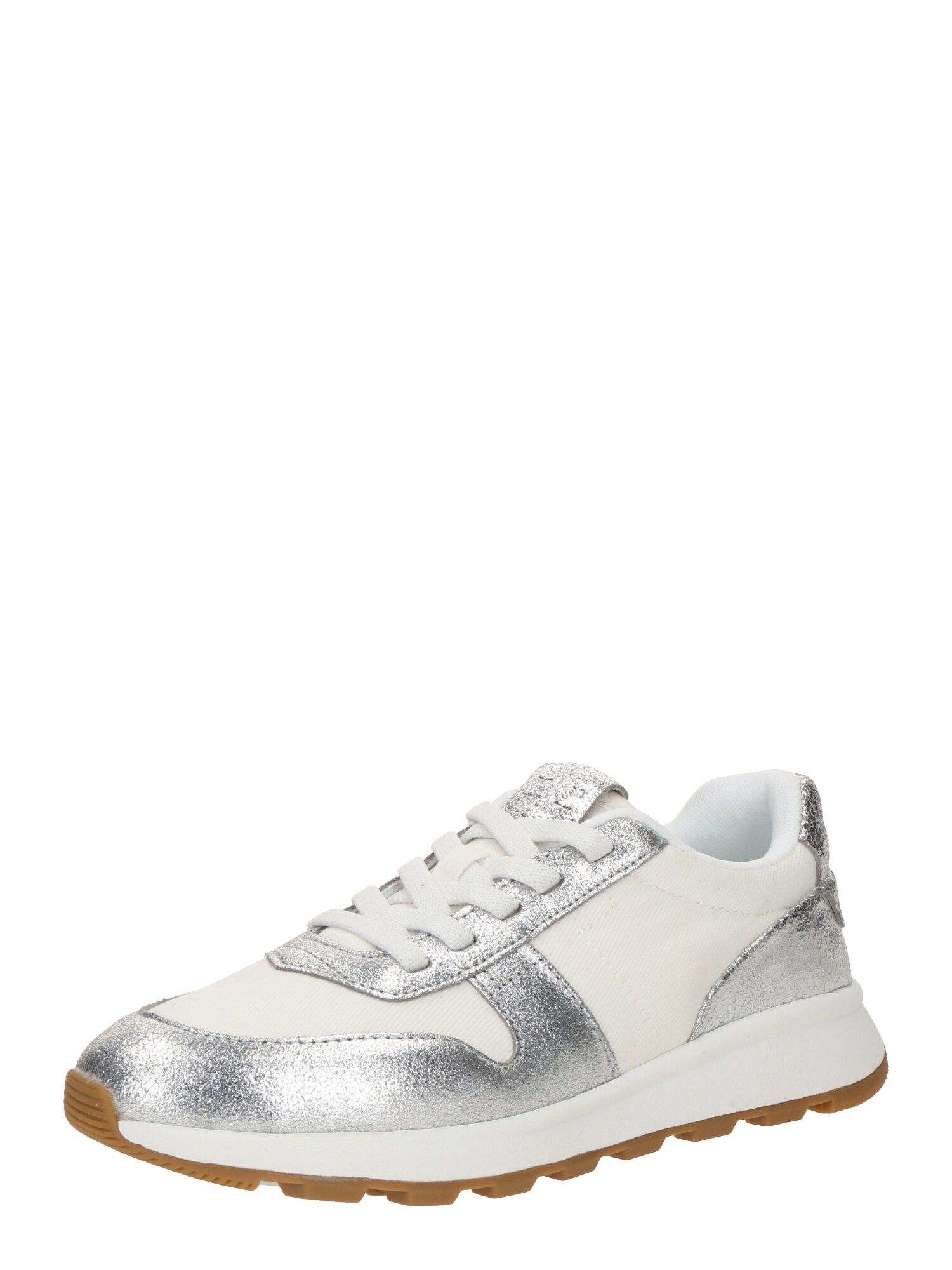 TOMS Nízke tenisky 'TRVL LITE RETRO'  strieborná / biela ako vlna
