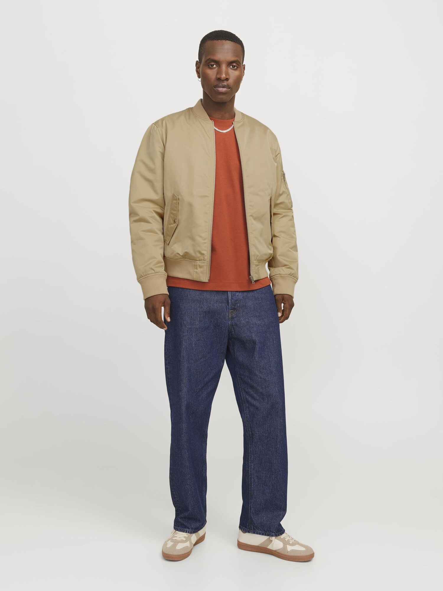 JACK & JONES Prechodná bunda 'JJOcean' svetlohnedá (obrázok 4)