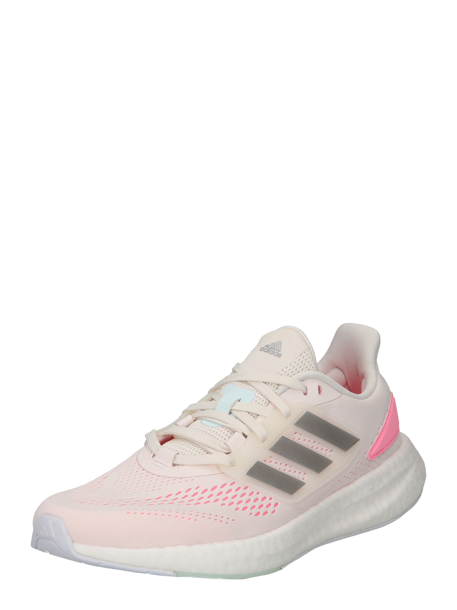 ADIDAS SPORTSWEAR Bėgimo batai gelsvai pilka spalva / sidabro pilka / rožinė
