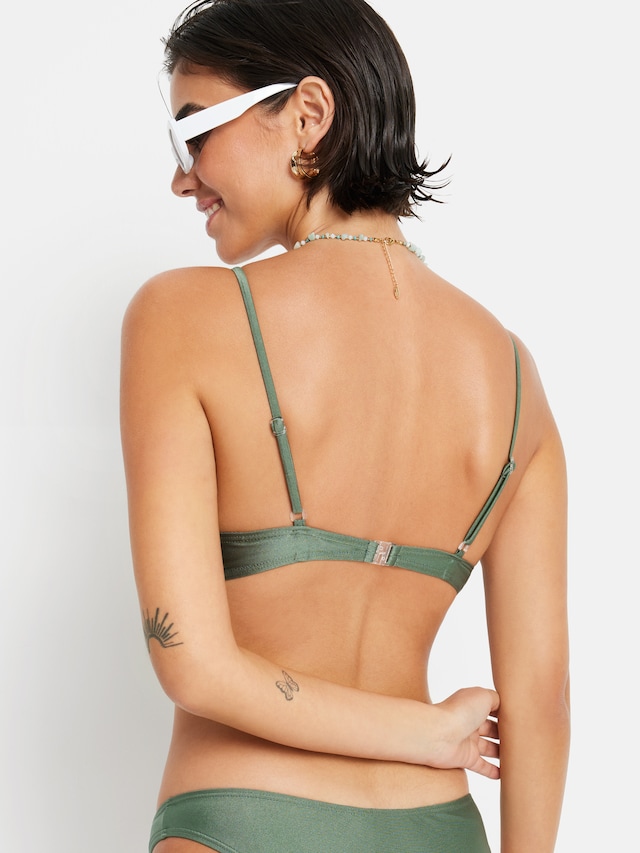 LSCN by LASCANA, Bikini felső 'Nele', zöld, 2 kép a 5 közül