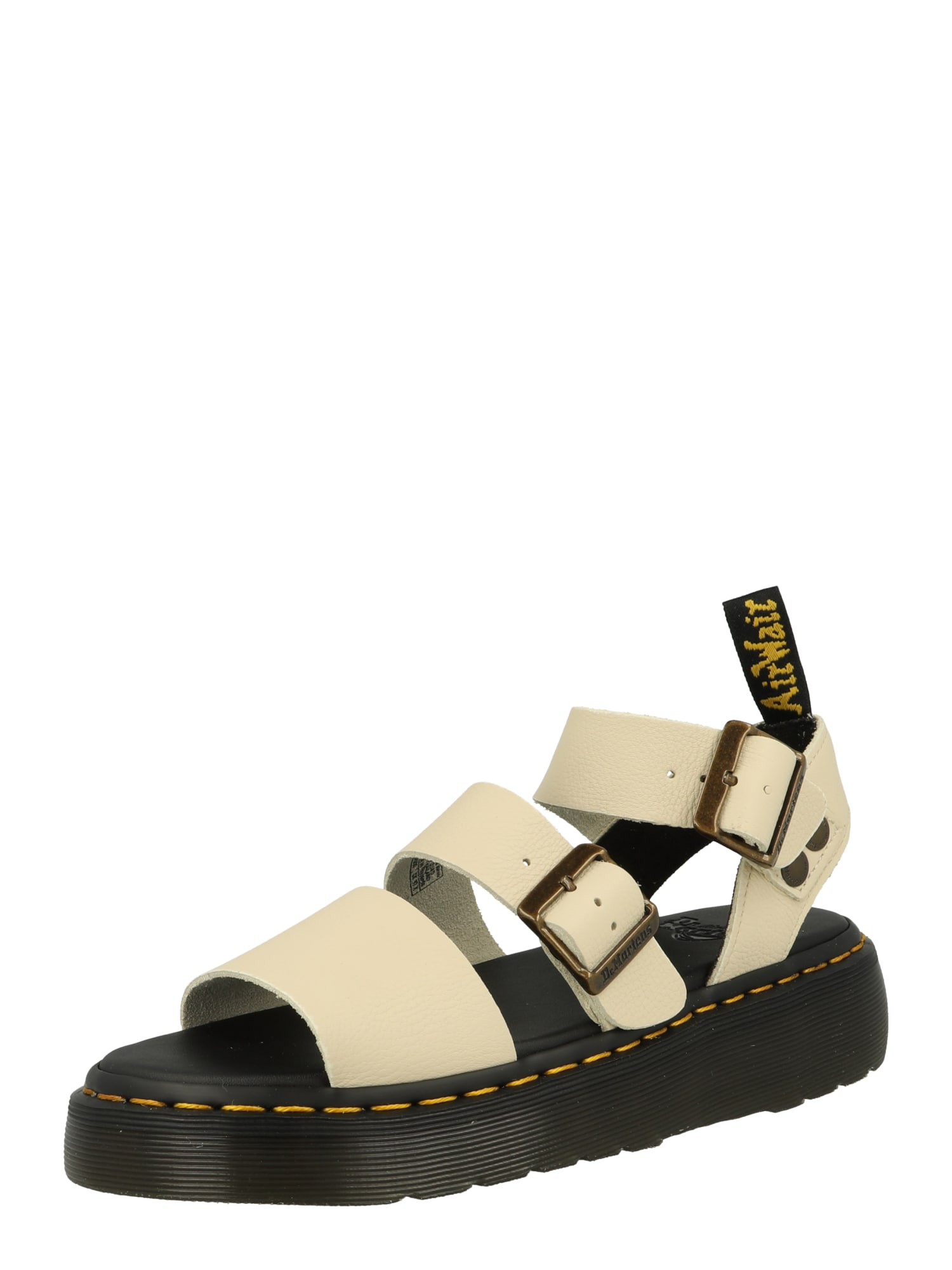 Dr. Martens Dr. Martens Sandale 'Gryphon Quad' creme / schwarz