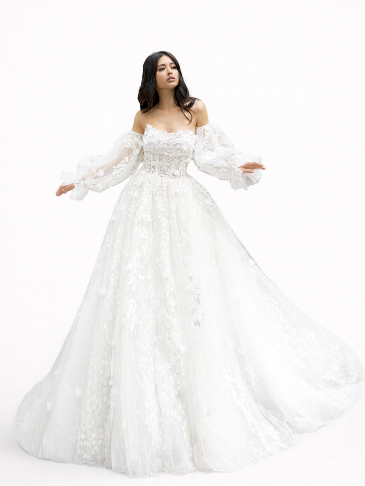 Devotion Dresses Abito da sera 'Wedding dress Julien'  avorio