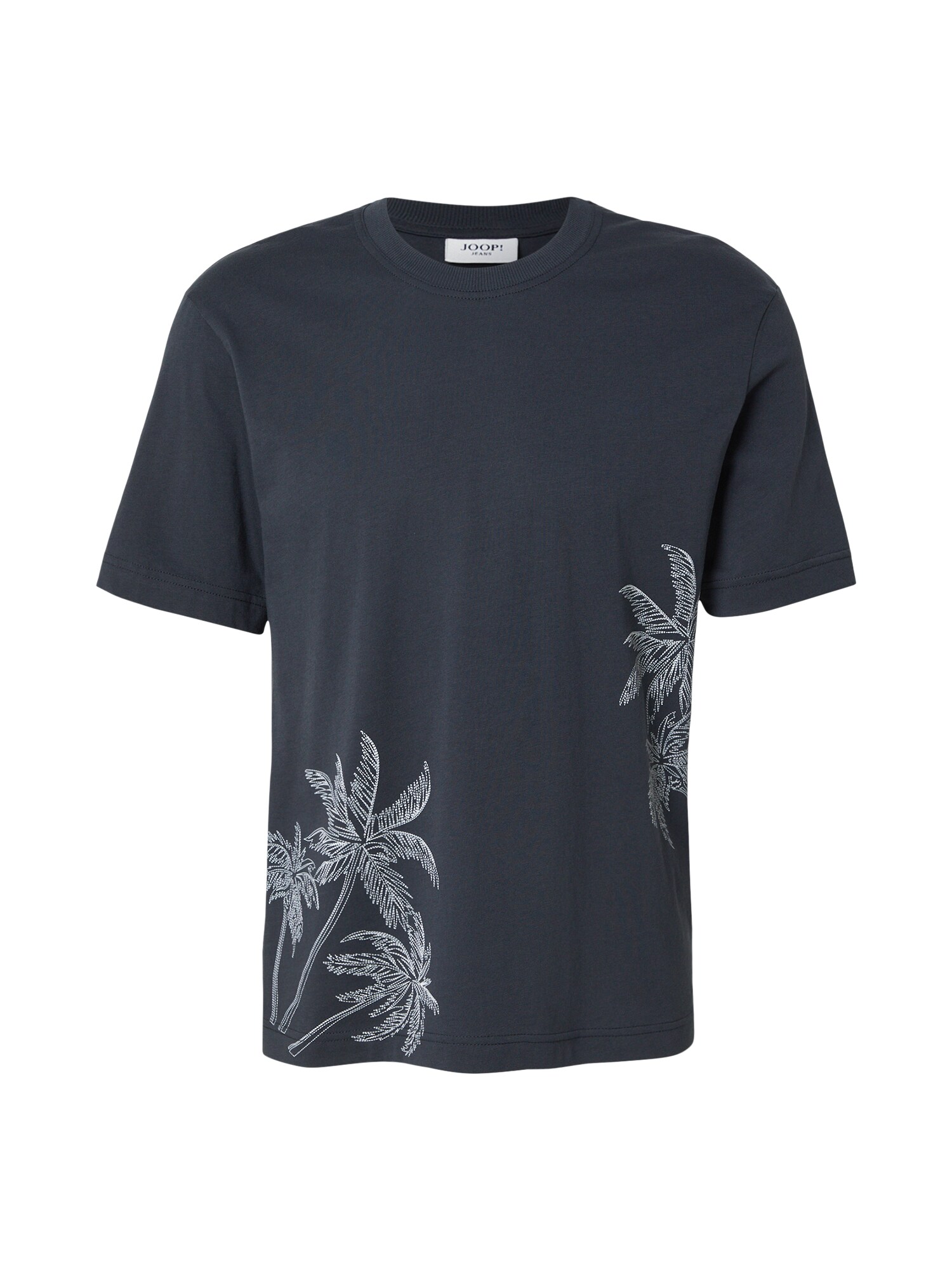 JOOP! Jeans Tricou 'Aumoa'  albastru închis / alb