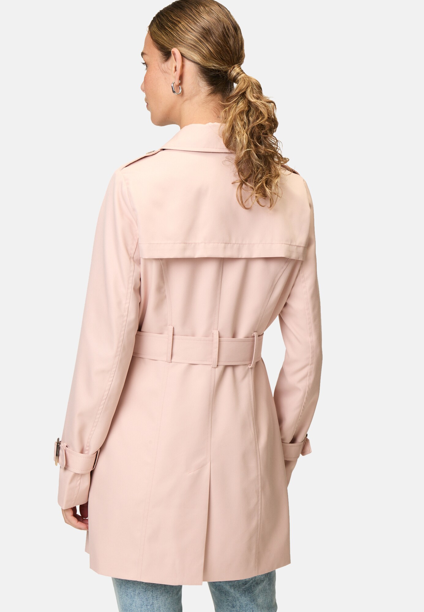 Thumbnail - Trenchcoat mit Bindegürtel