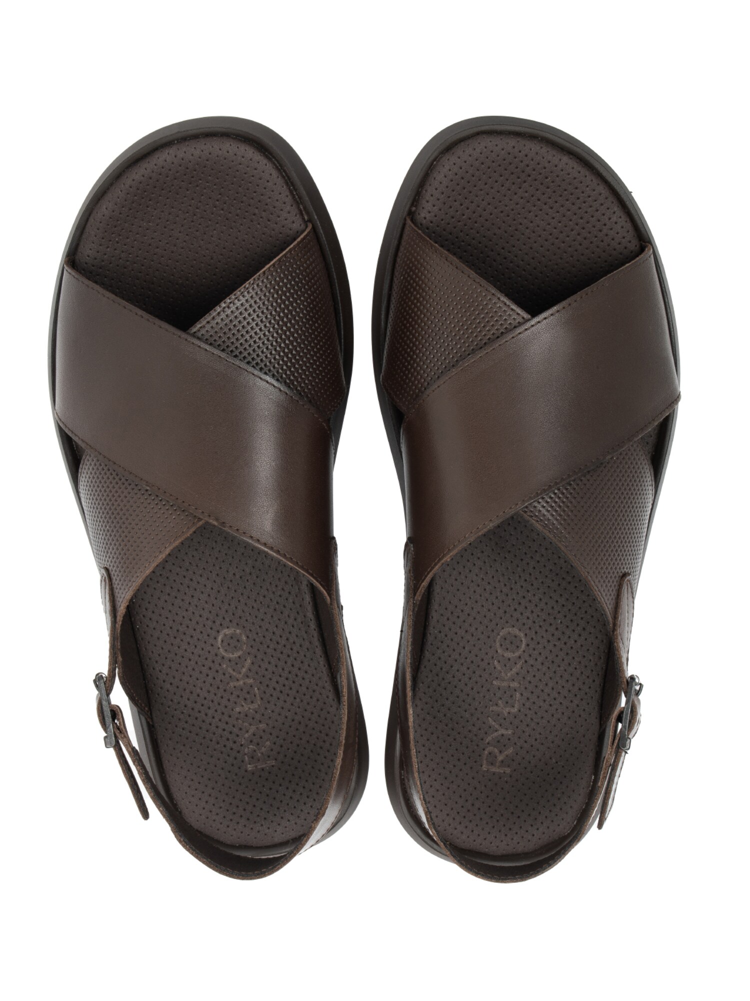 RYŁKO Sandále  tmavohnedá (obrázok 4)