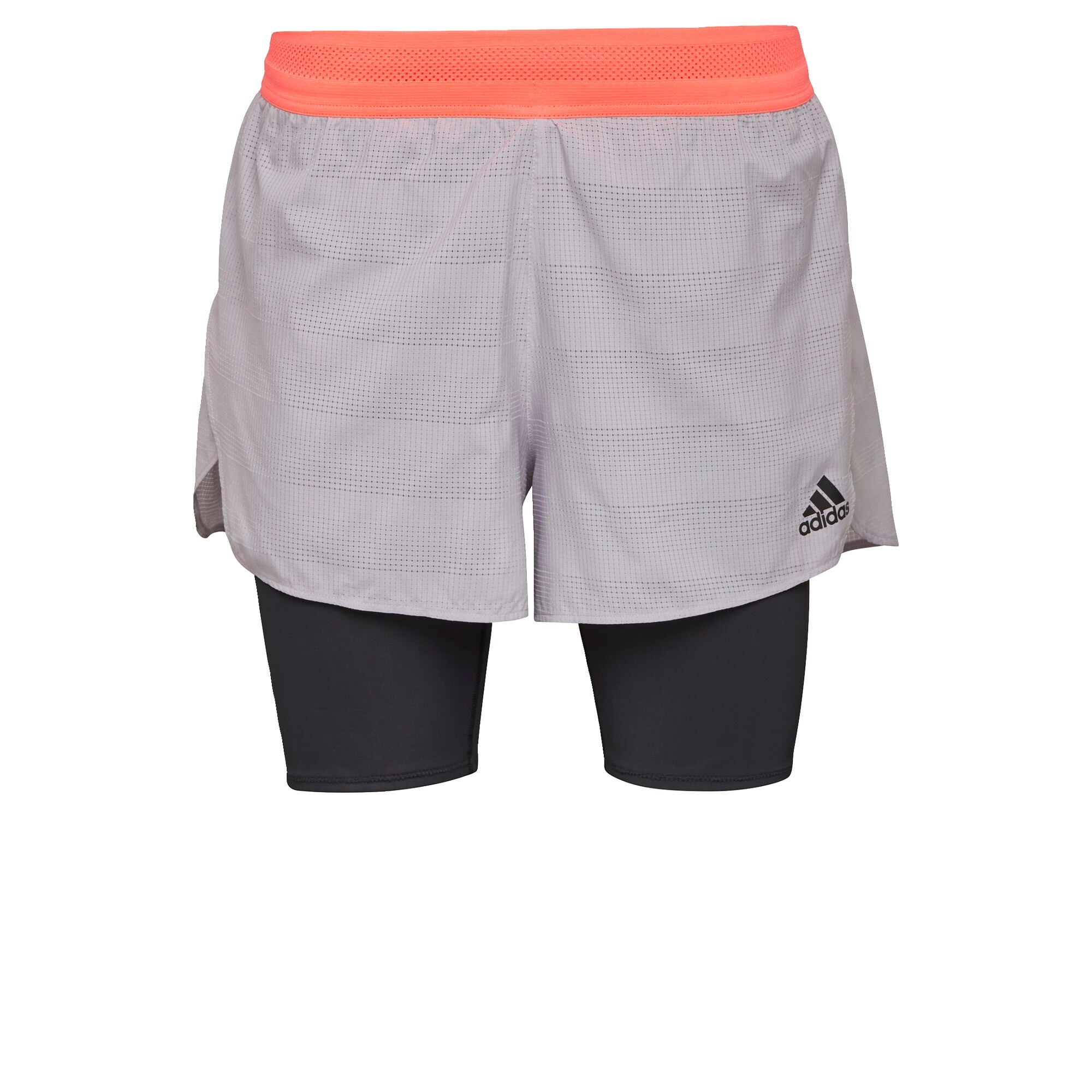 ADIDAS PERFORMANCE Sportinės kelnės  pilka / juoda / abrikosų spalva