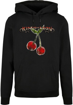 Merchcode Sweatshirt ‘Kings Of Leon – Cherries’ Groen / Rood / Zwart