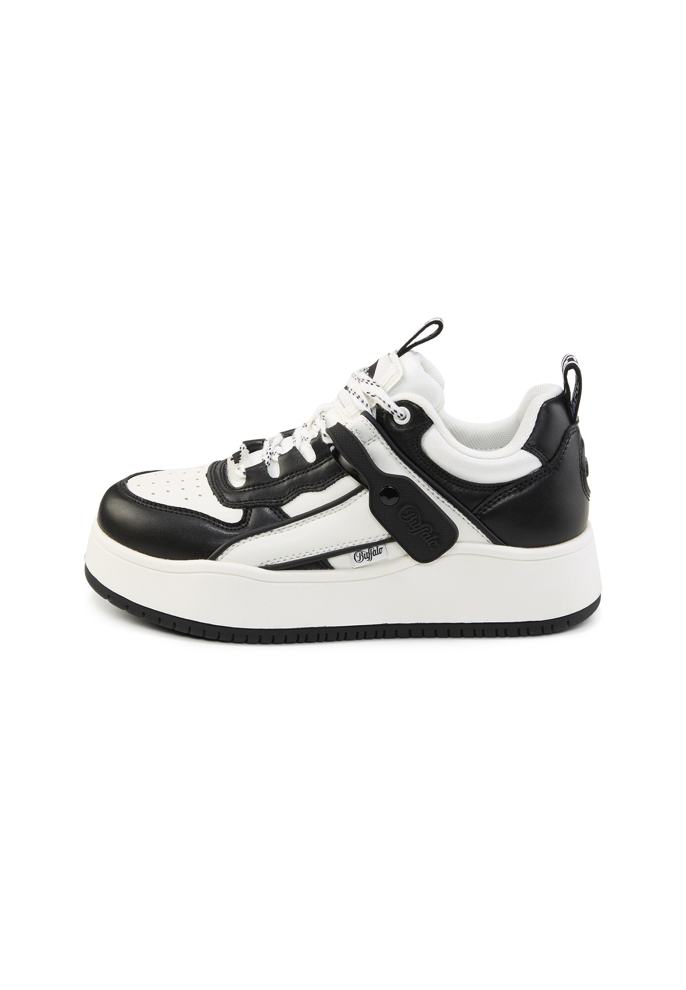 BUFFALO Zapatillas deportivas bajas 'Ariya One' negro / blanco