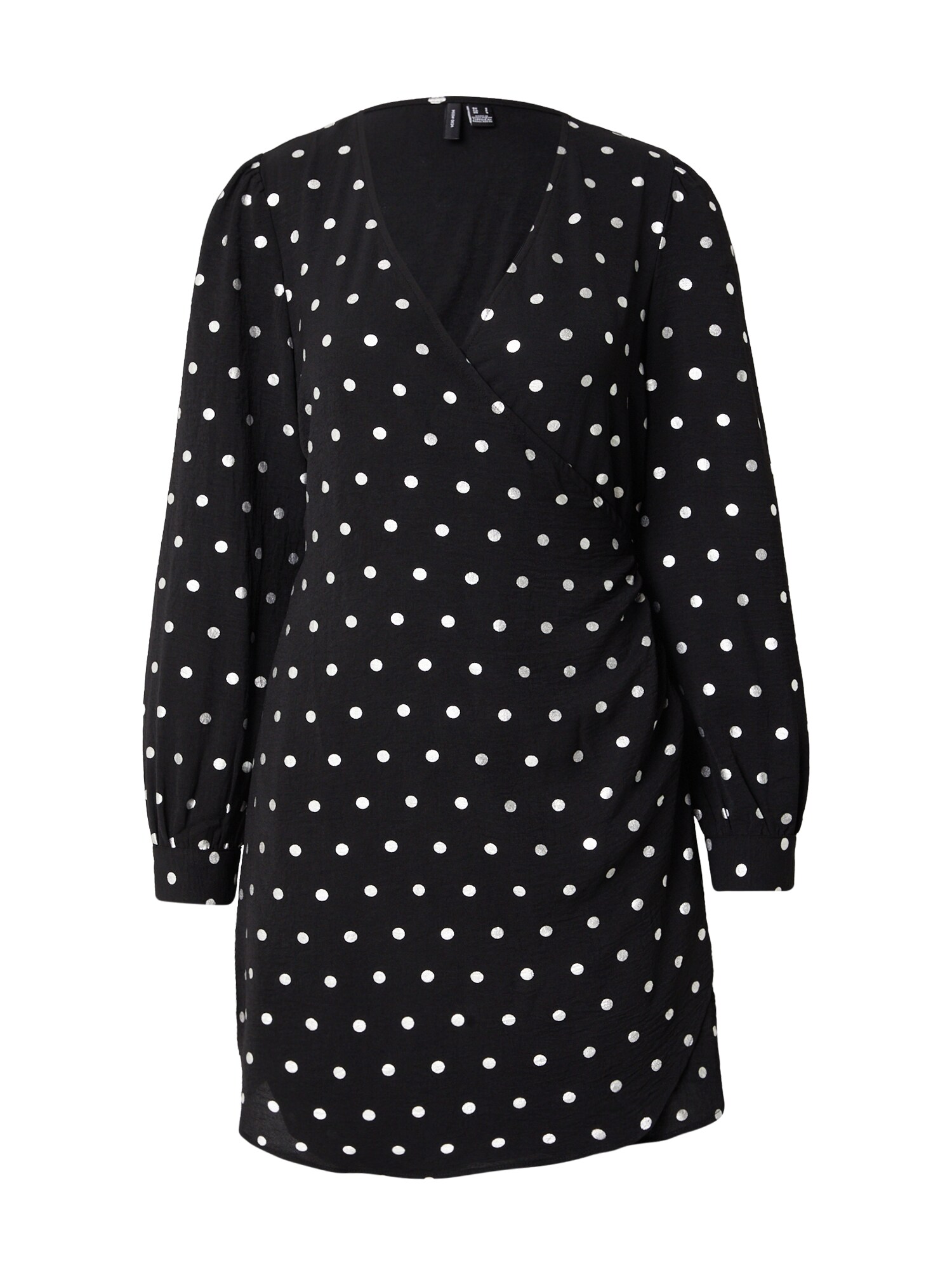 VERO MODA Rochie VMCARLA  negru / alb