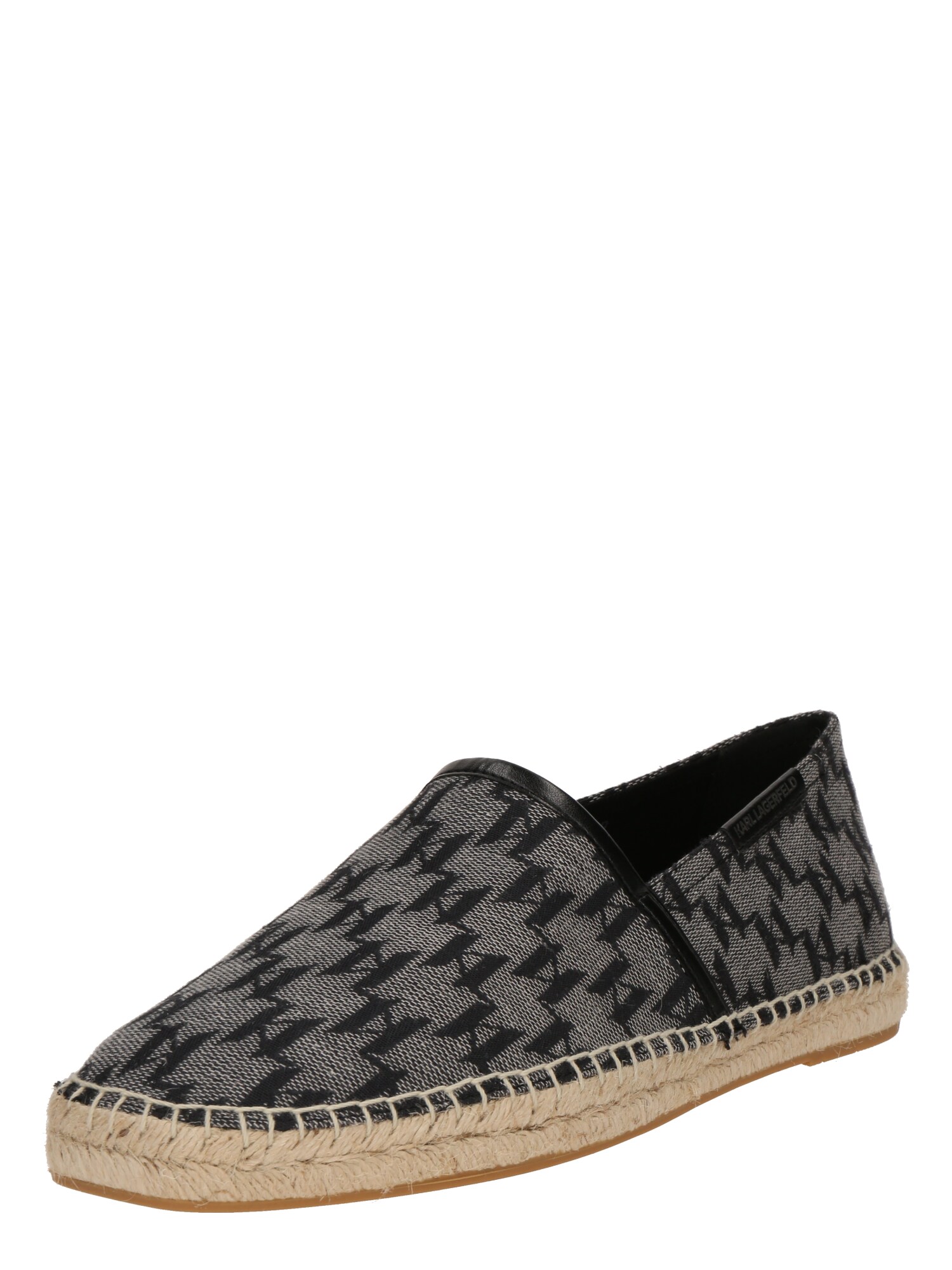 Karl Lagerfeld Espadrilles  szürke / fekete akciós termékkép 1