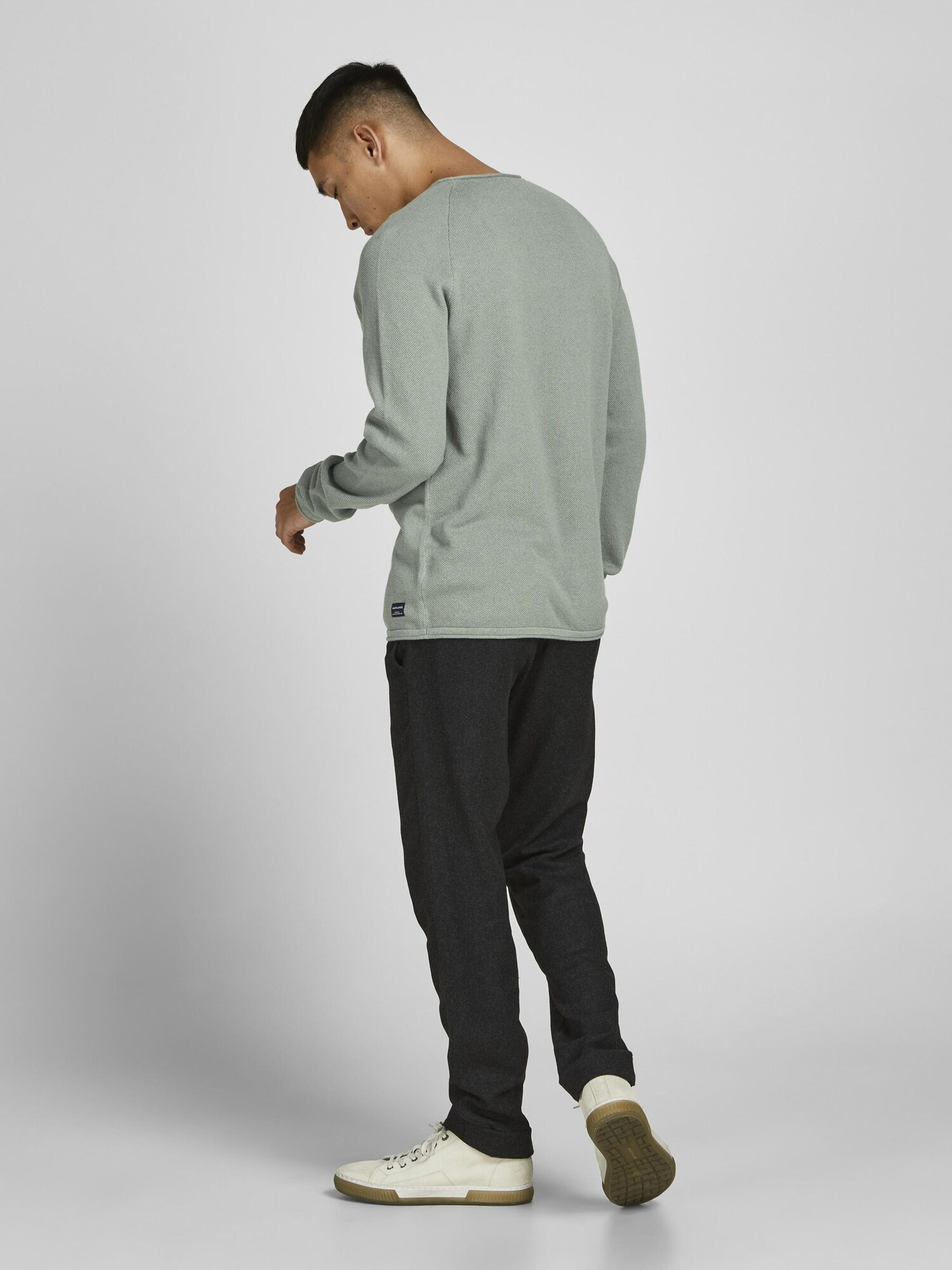 JACK & JONES Sveter 'JJEHill' sivá (obrázok 3)