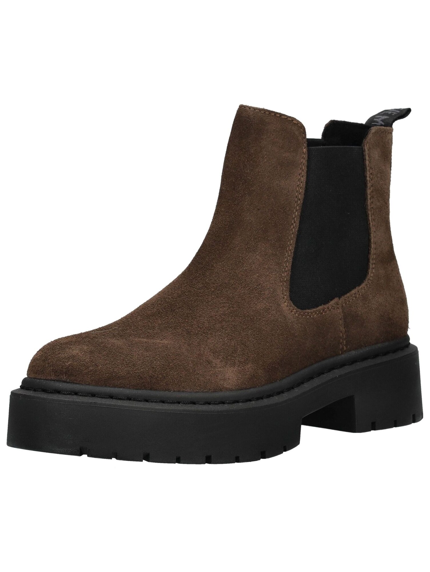 STEVE MADDEN Botas Chelsea  marrón oscuro / gris / negro