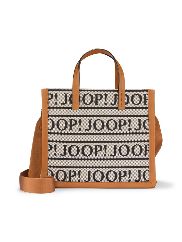 JOOP! Handtasche 'Paraffa Aurelia' Damen Größe one size cognac / grau / schwarz