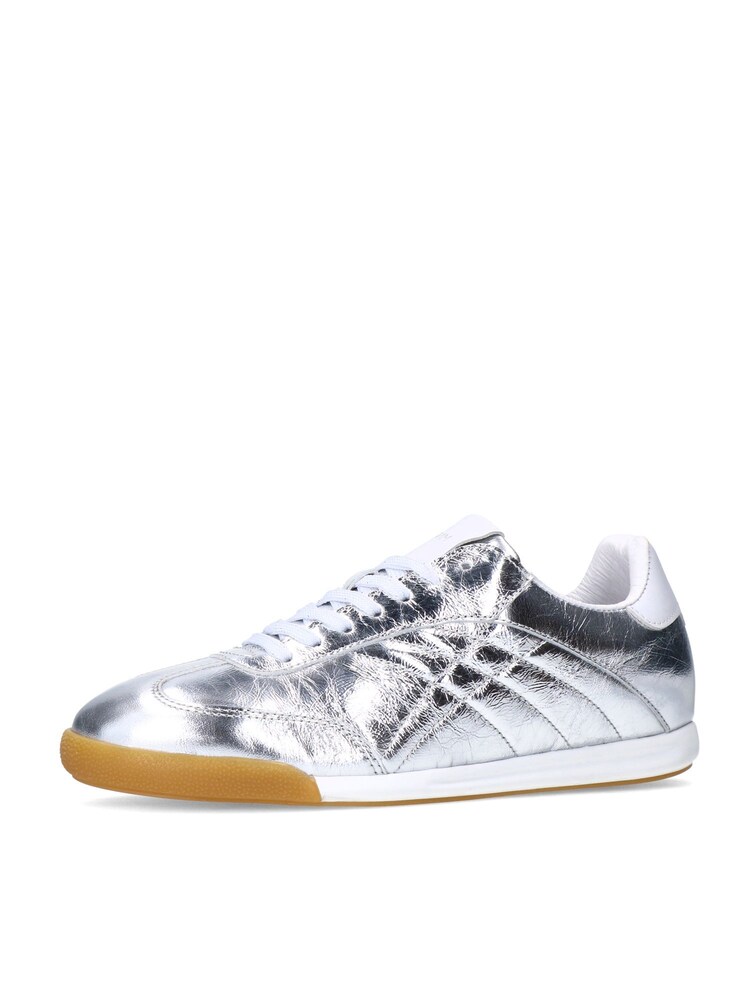 MANFIELD Sneaker Damen Größe 36 silber