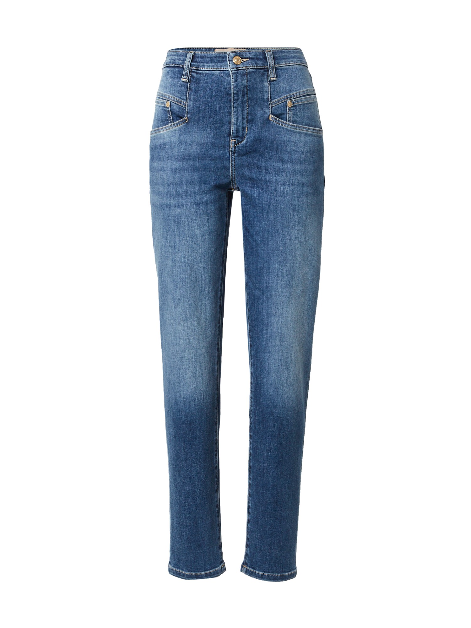 MAC Džínsy 'Rich Carrot'  modrá denim
