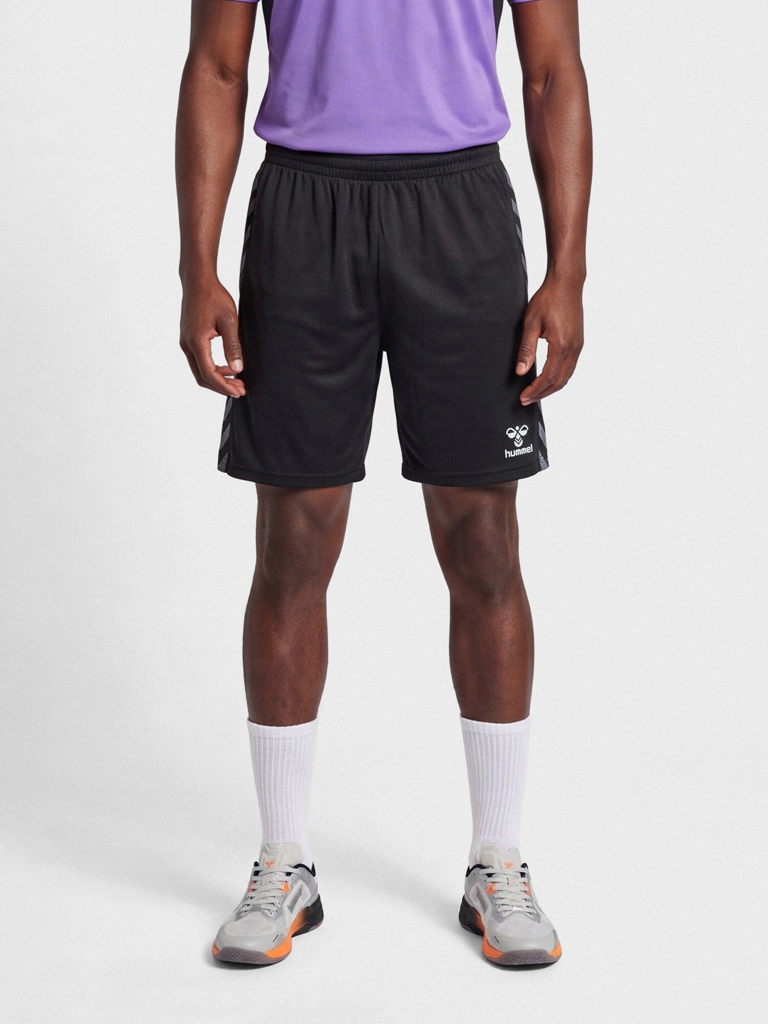 Hummel Pantalón deportivo 'Authentic' gris / negro / blanco – imagen 10