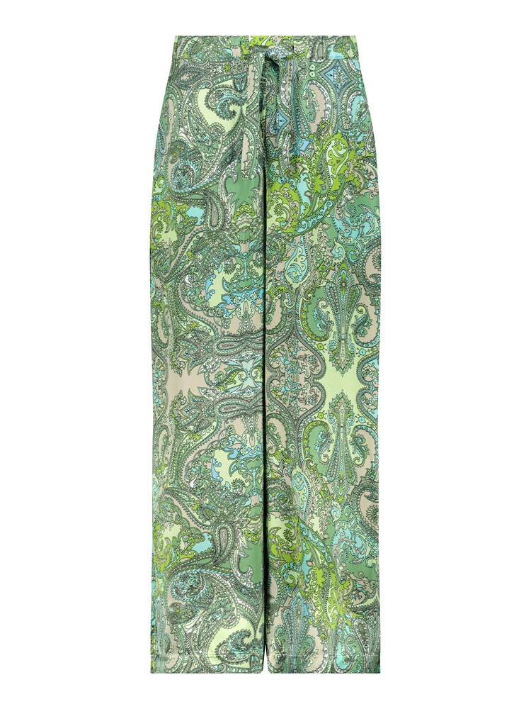 monari Hose Damen Größe 52 hellblau / apfel / hellgrün / weiß