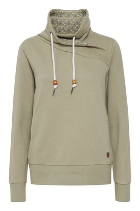 Oxmo Sweatshirt ‘UDINE’ Bruin / Groen / Wit