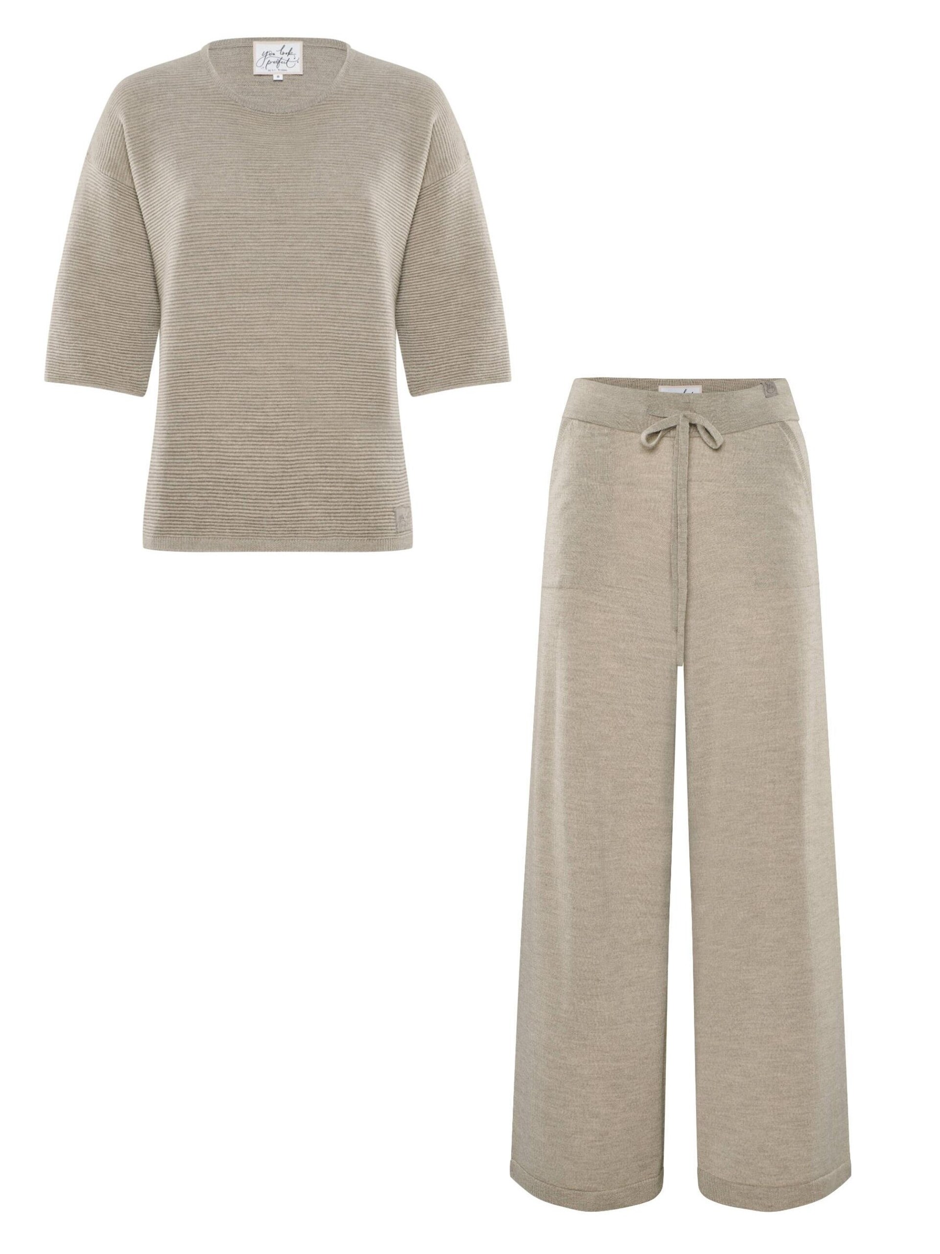YOU LOOK PERFECT Hemmadräkt 'Pullover Fay & Pants Frida' pyjamas & nattlinnen dam