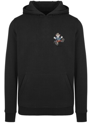 F4NT4STIC Sweatshirt ‘Tom and Jerry’ Marine / Bruin / Grijs / Zwart