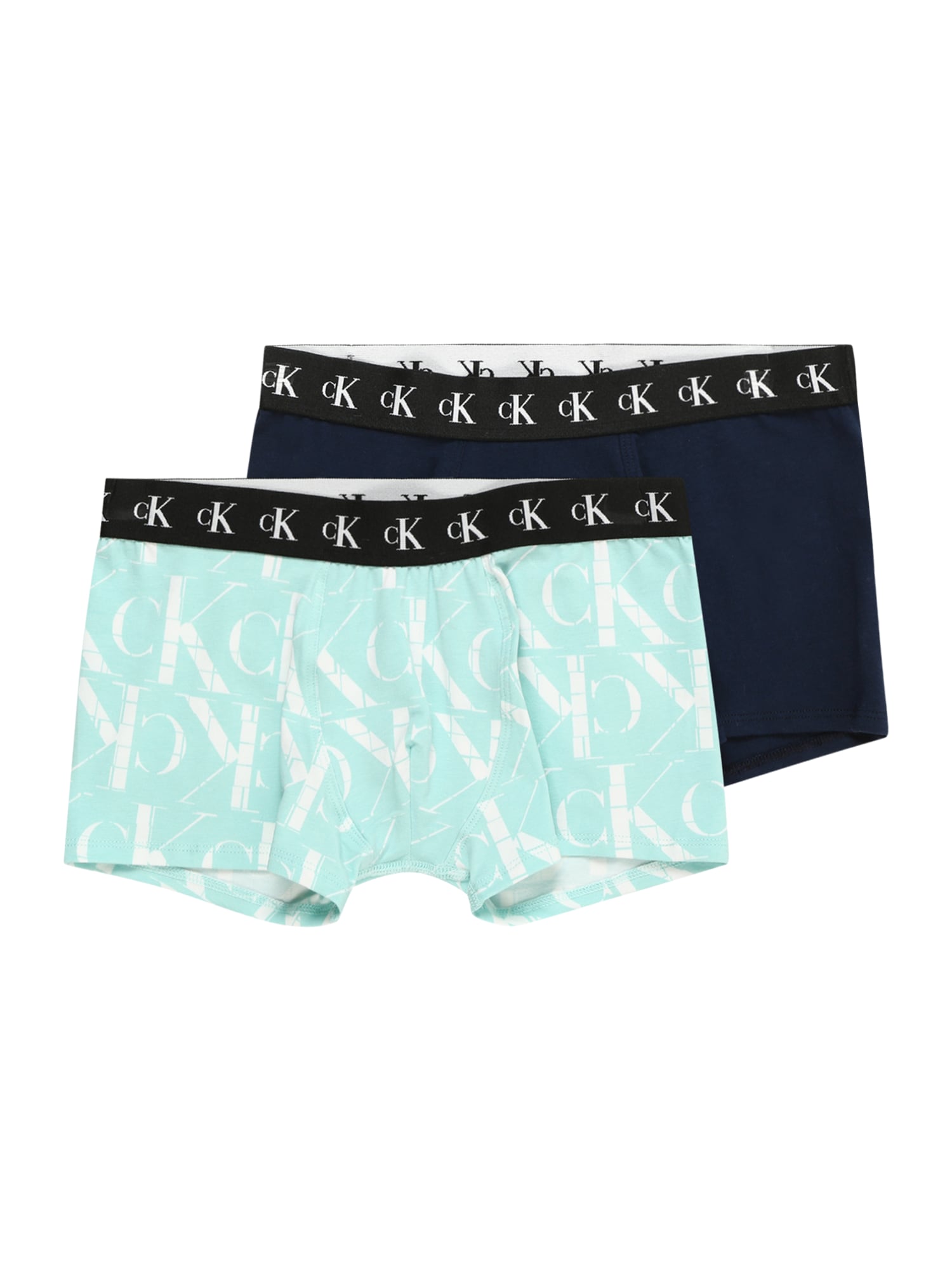 Calvin Klein Underwear Kupaće hlače  morsko plava / svijetloplava / crna / bijela