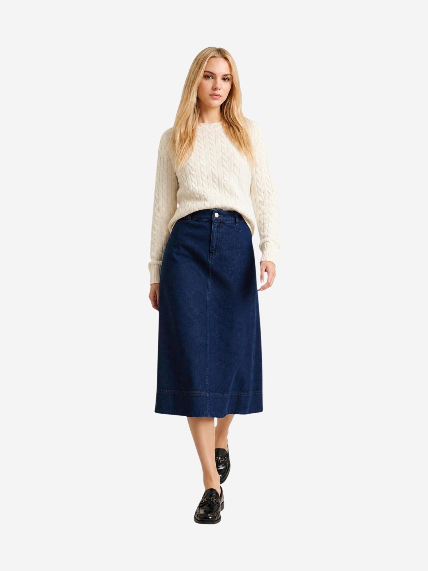 Barbour Jersey 'ASHDOWN KNITTED JUMPER 262MLKN1834' crema – imagen 3