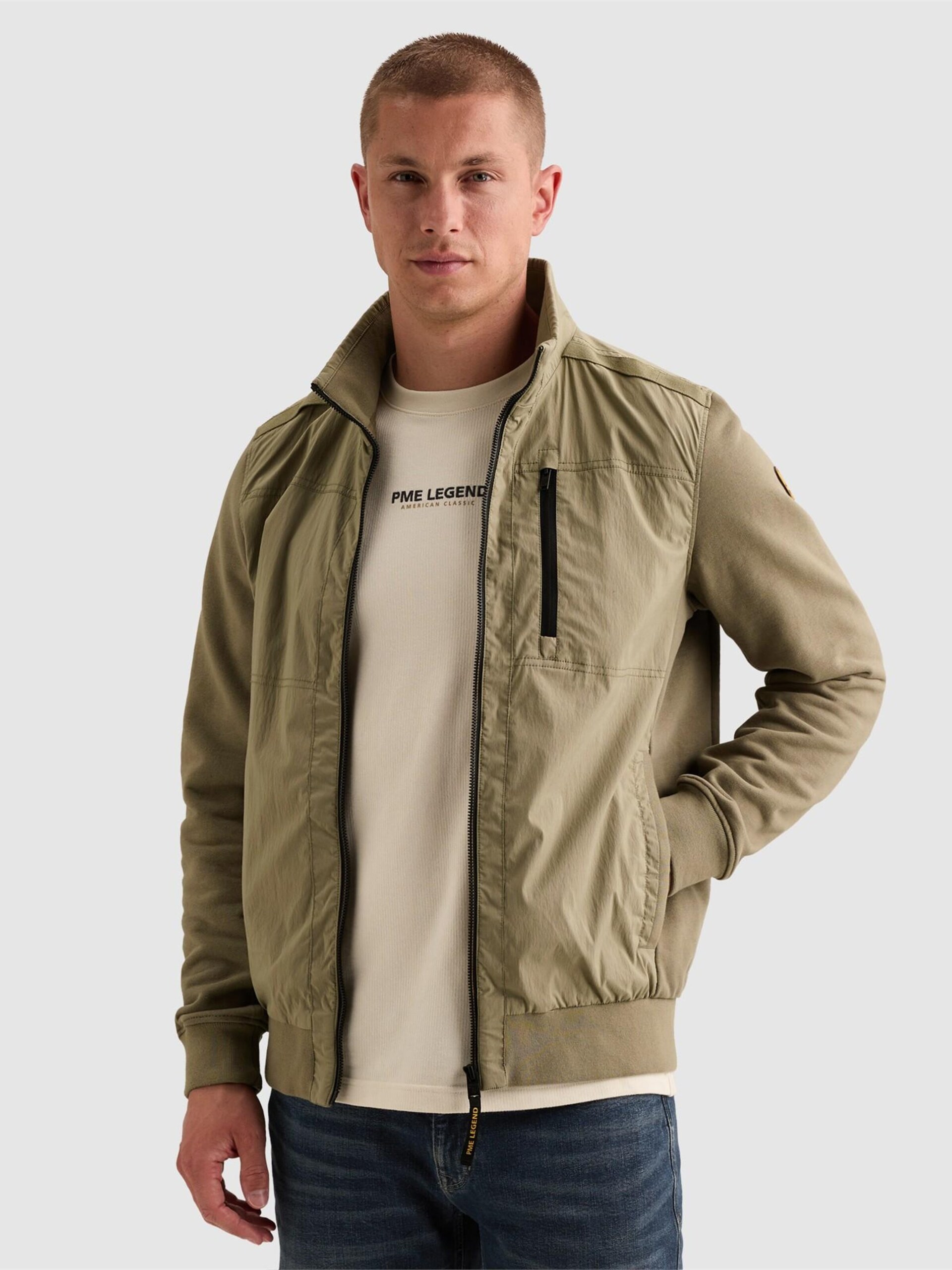 PME Legend Hybrid Mellanjacka Overland Trek Khaki Grön herr – bild 2