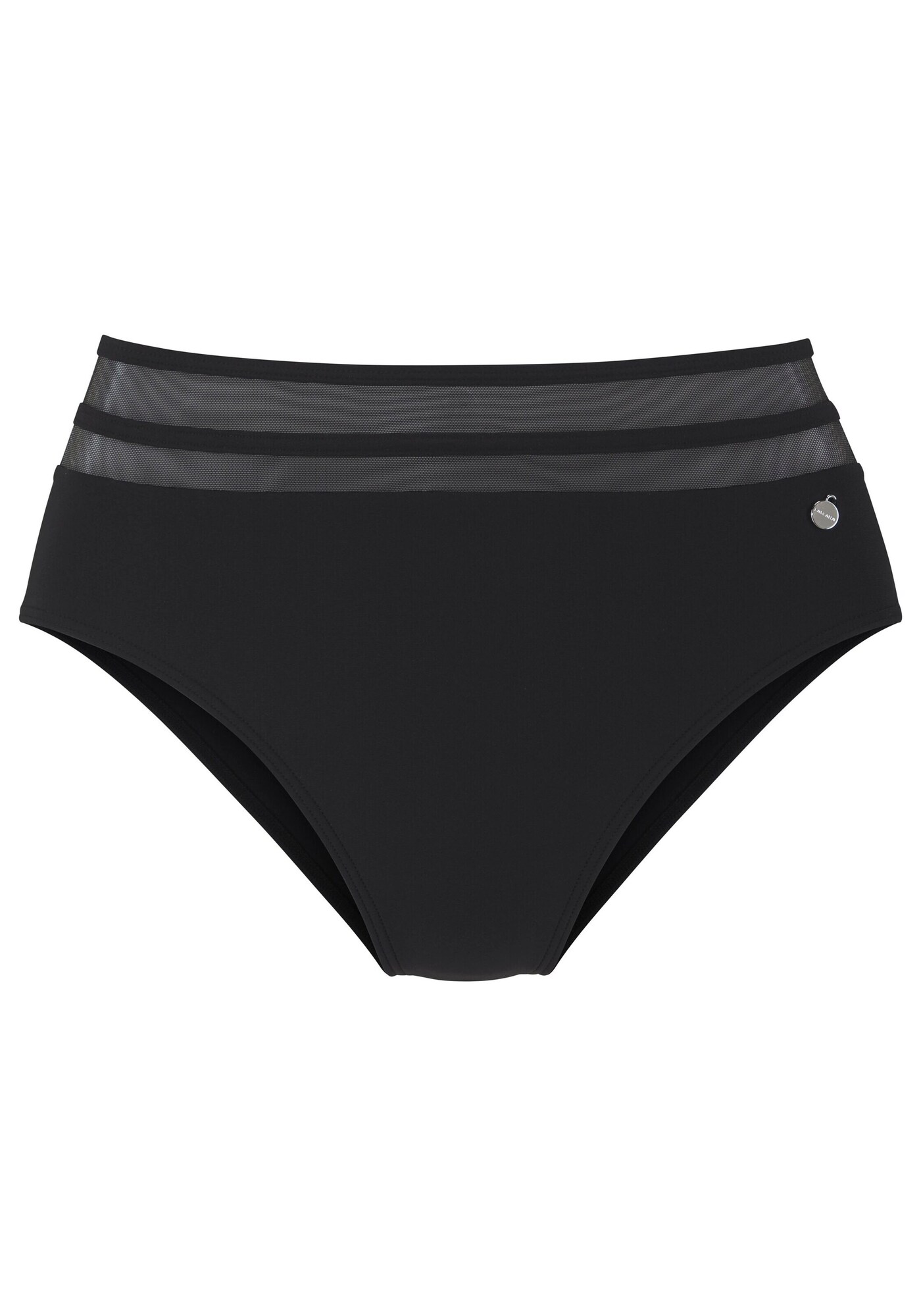 LASCANA Slip costum de baie Mix-Kini  negru