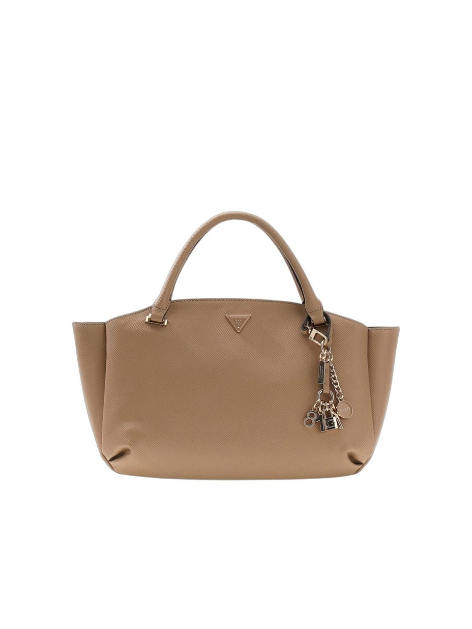 Handväska 'Guess Sac à Main Gilda 3 Compartiments Beige'
