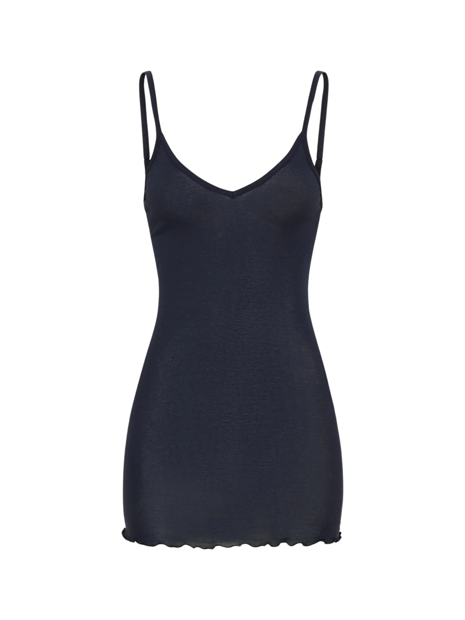 Seamless Basic Top Azul Noche