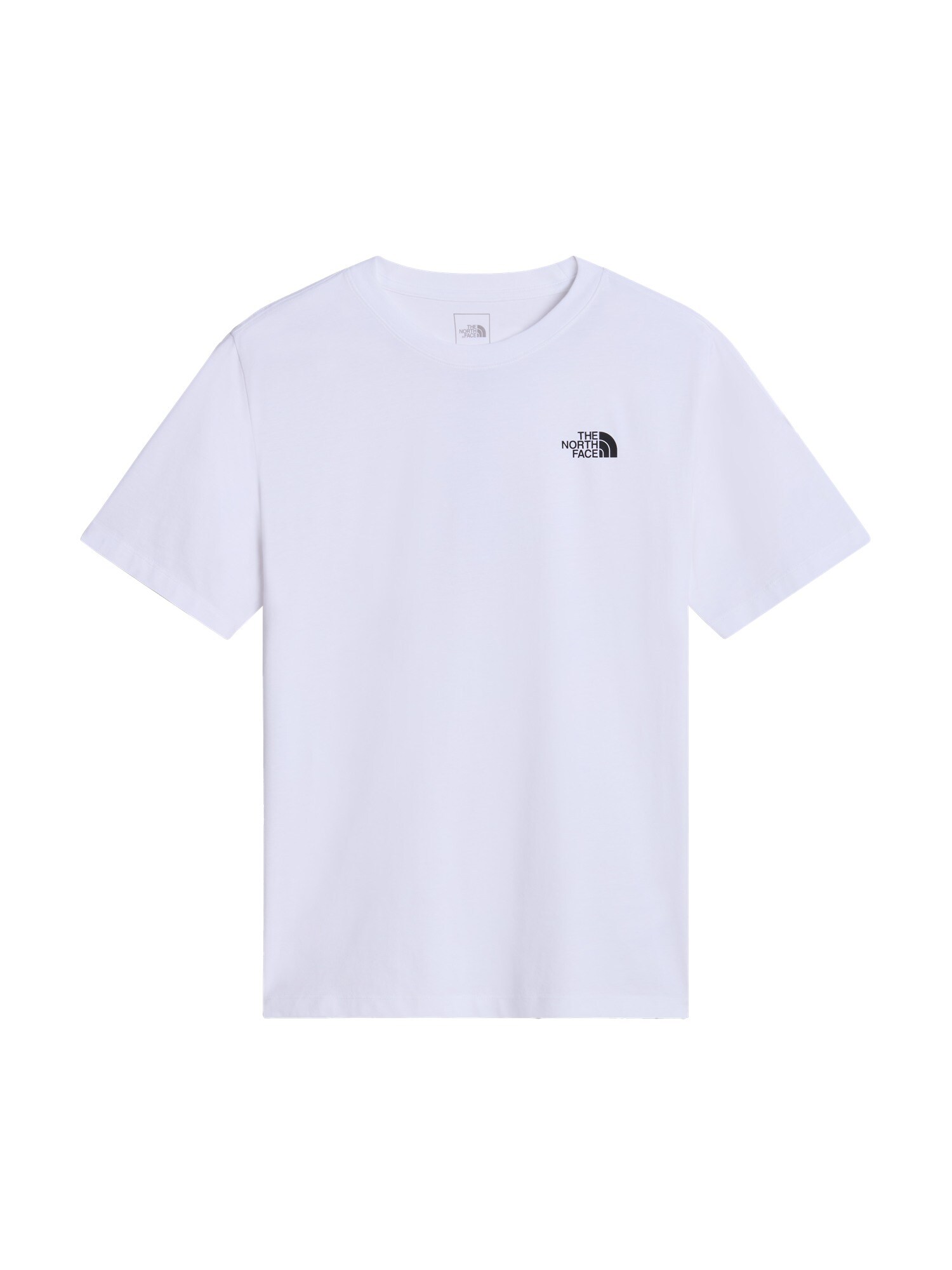THE NORTH FACE Tricou negru / alb