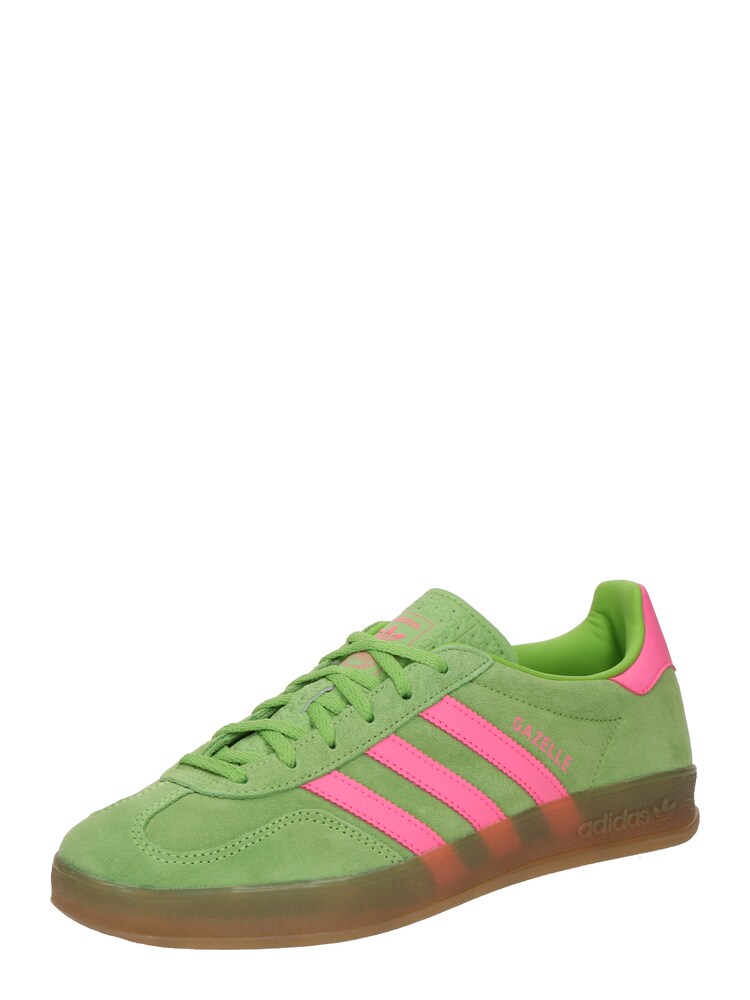 ADIDAS ORIGINALS Sneaker 'GAZELLE' Damen Größe 44 grün / hellpink