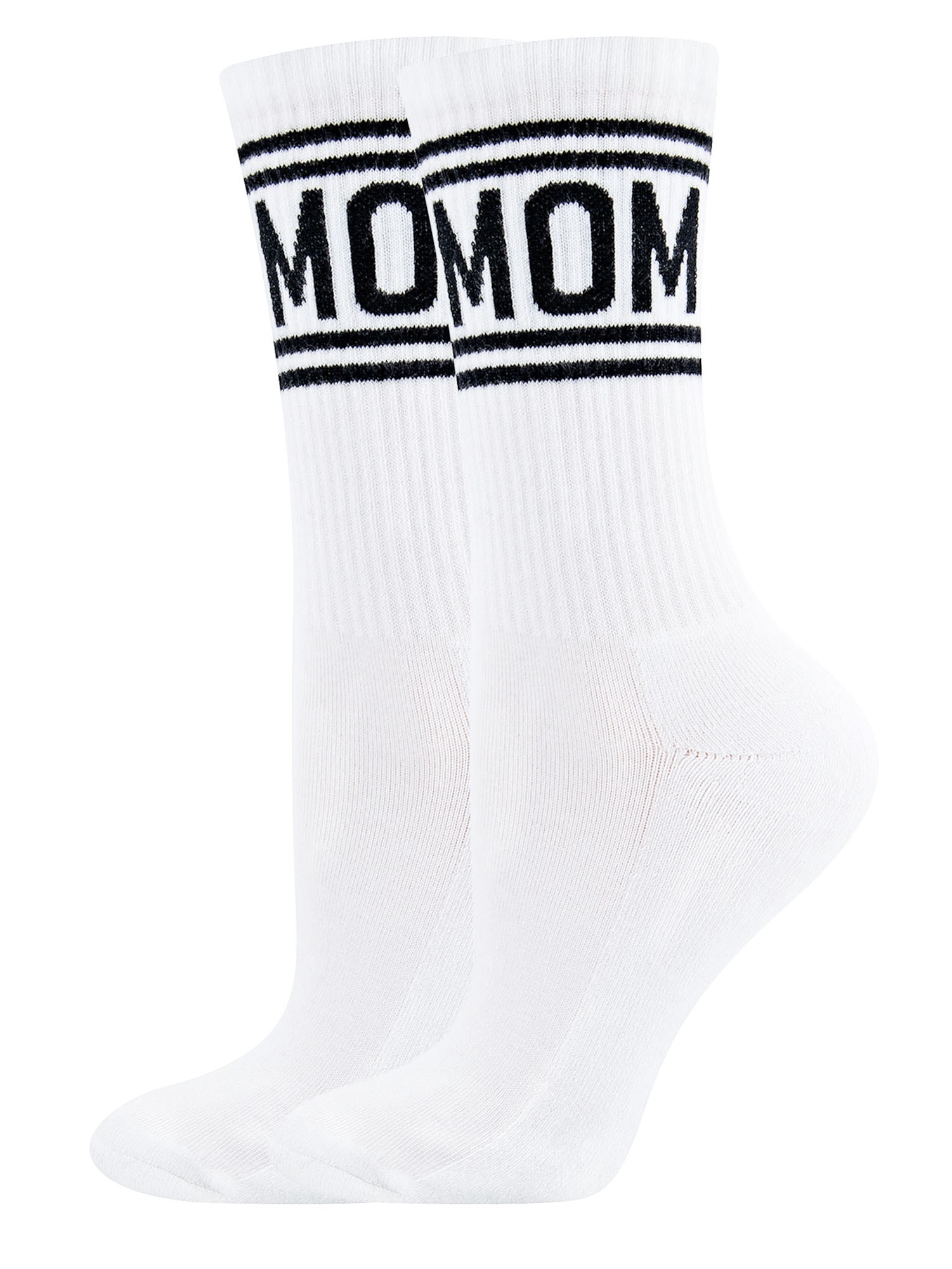 EWERS Sportzoknik 'MOM'  fekete / fehér akciós termékkép 1