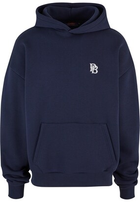 Prohibited Sweatshirt Donkerblauw / Bruin / Mosterd / Wit