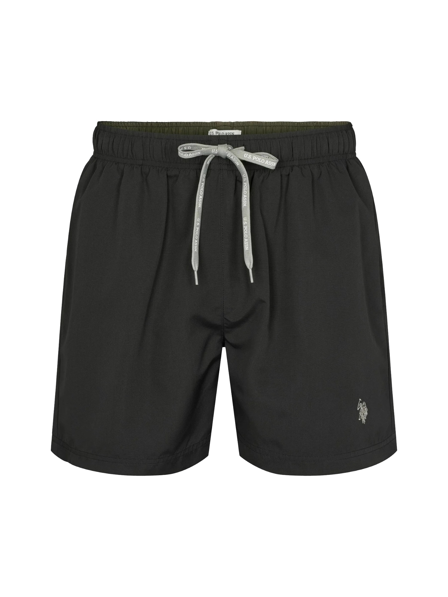 U.S. POLO ASSN. Șorturi de baie UMAZA gri / negru