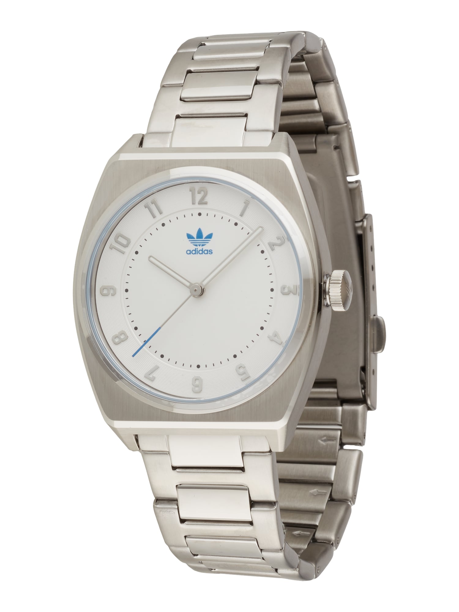 ADIDAS ORIGINALS Analoginis (įprasto dizaino) laikrodis sidabrinė / balta / mėlyna
